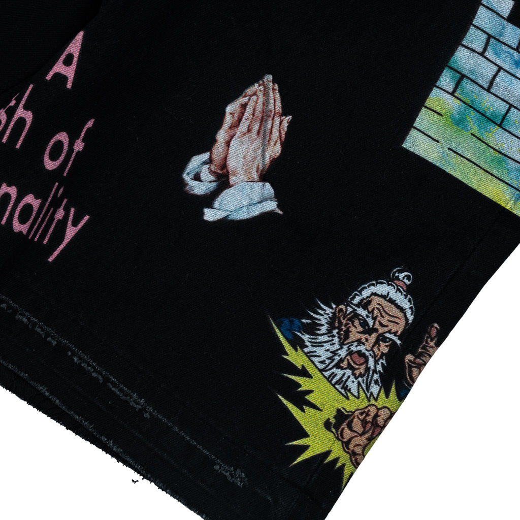 Floyd Denim Jorts - Black Wash