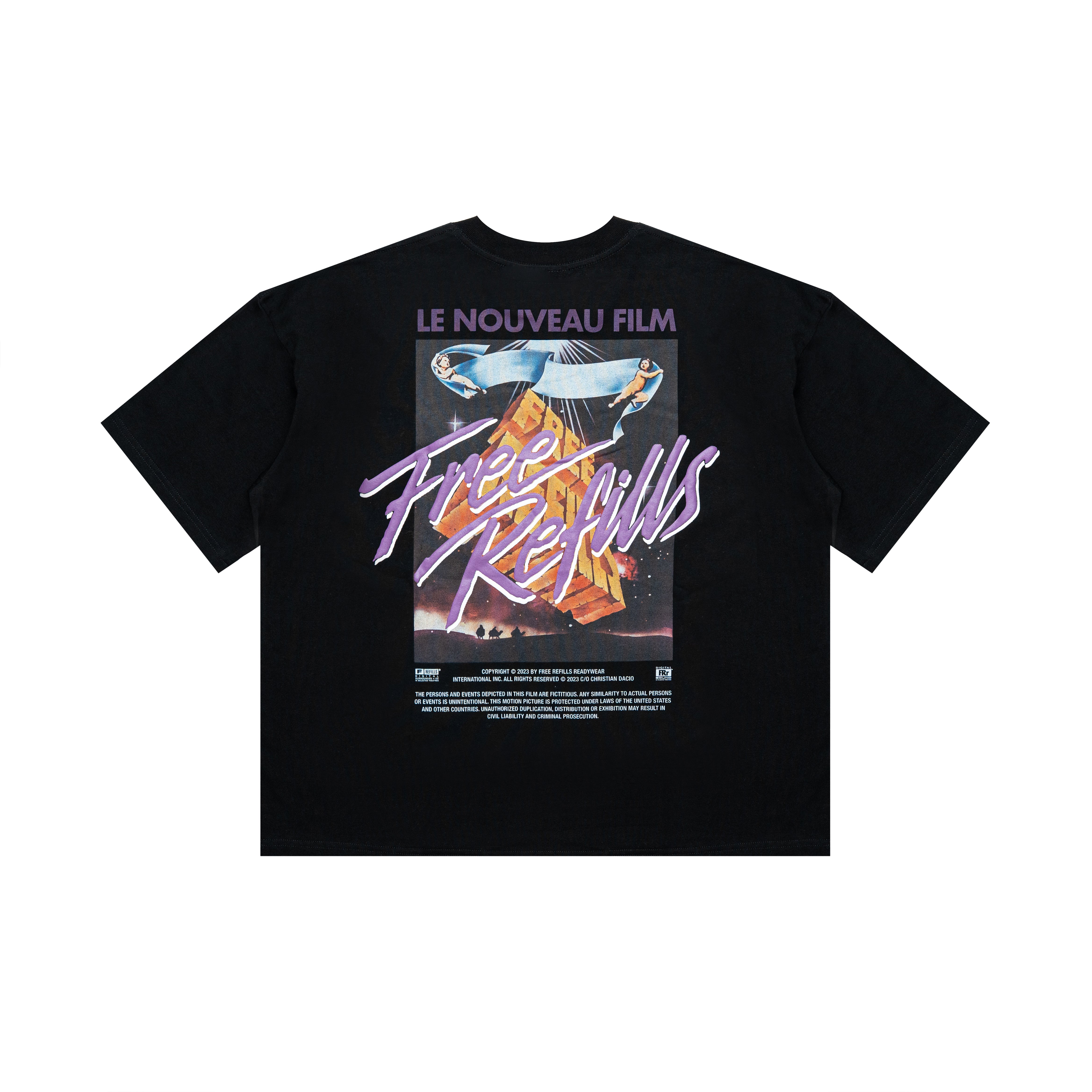 Cinema Tee - Black