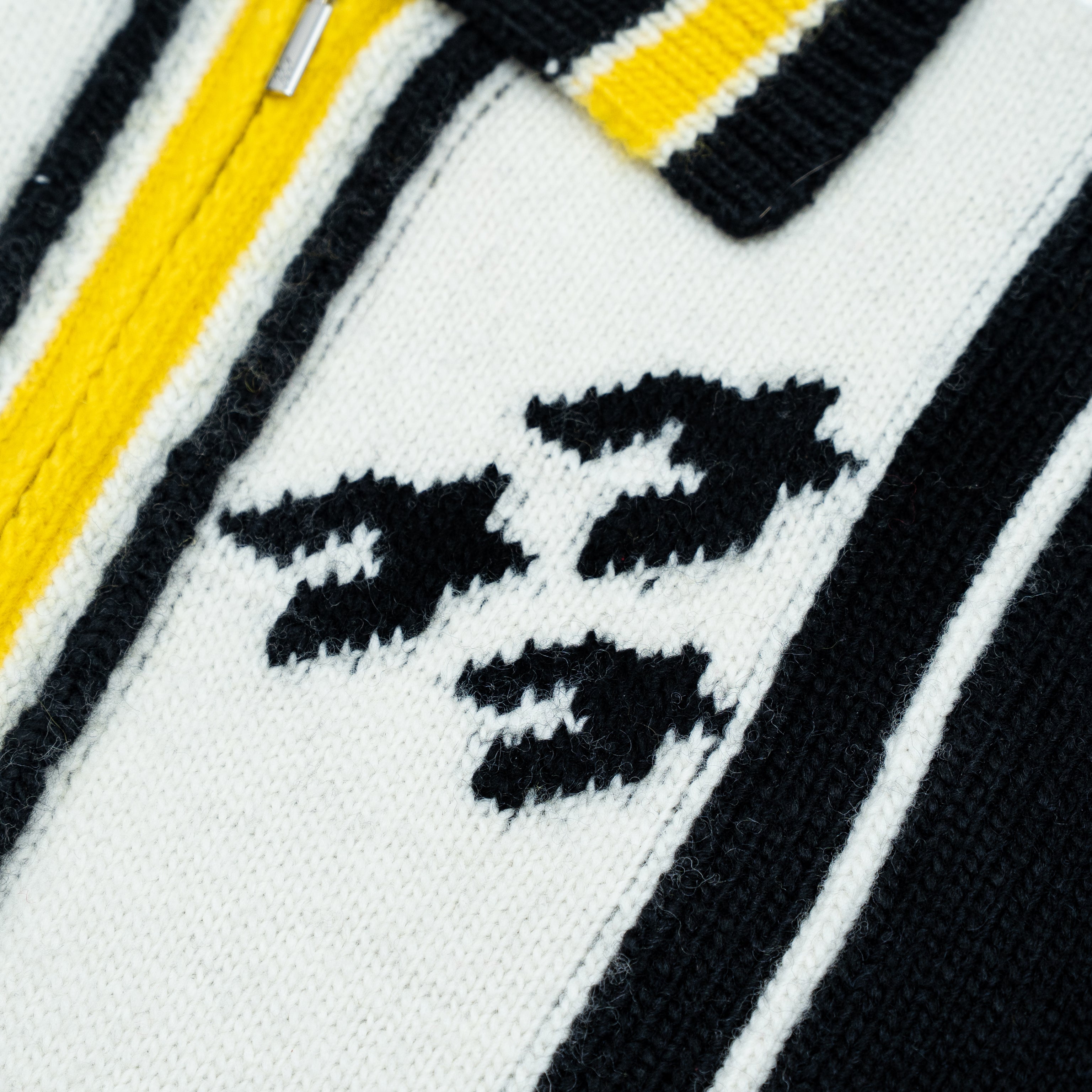 Wool Crochet Jacket - Yellow