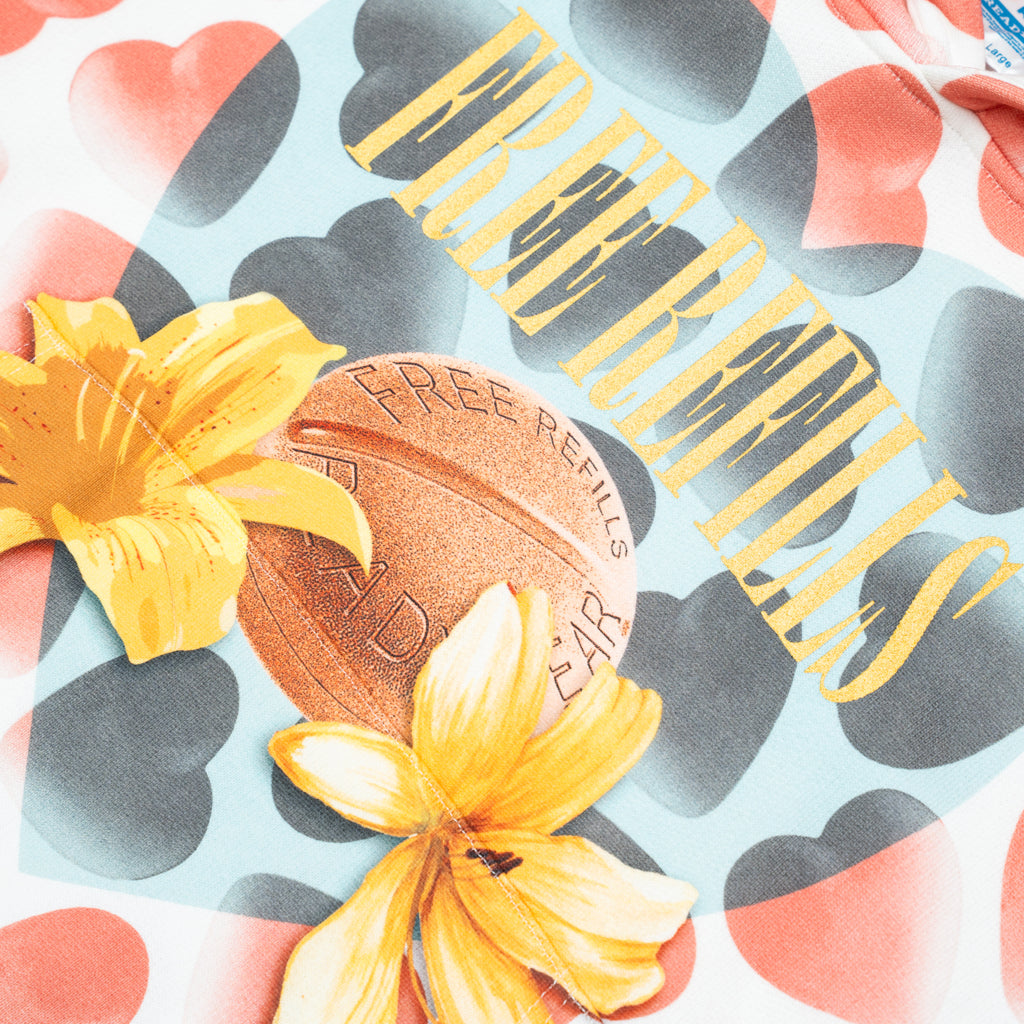 Hearts Hoodie - Off White