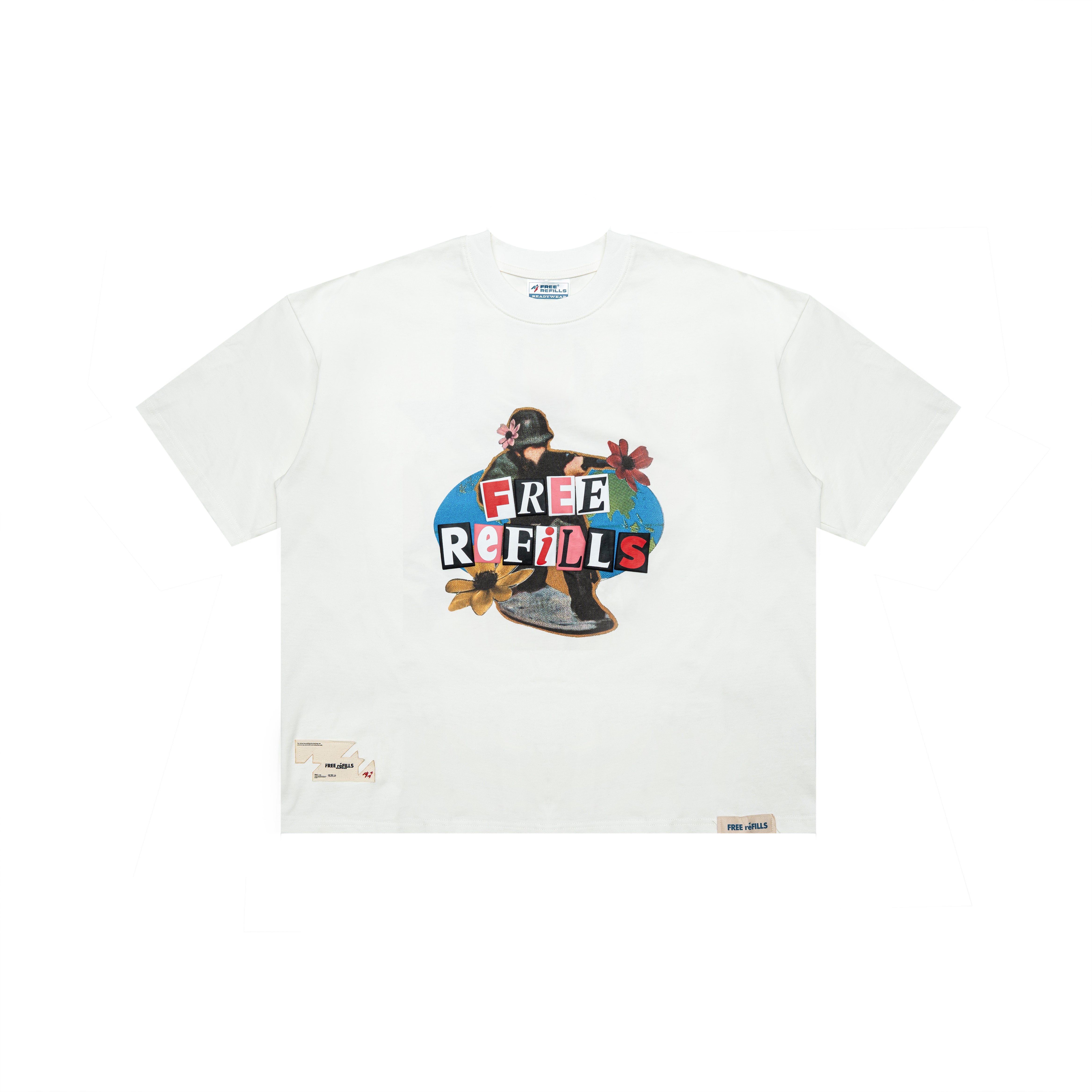 Peace Tee - Cream