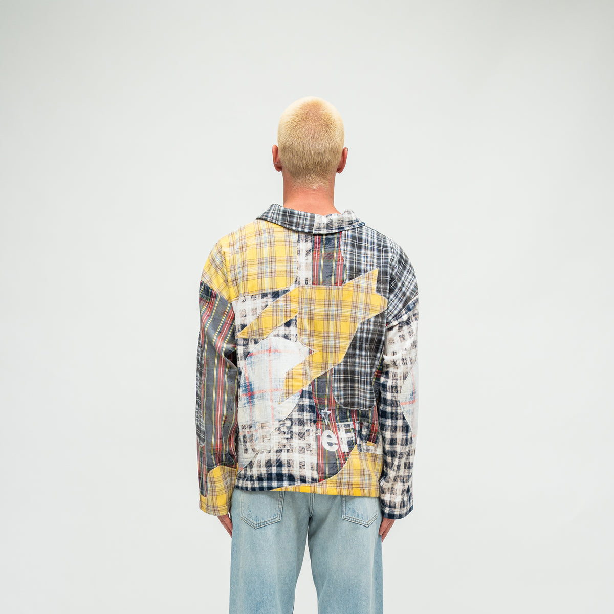 Clashing Flannel Long Sleeve Shirt