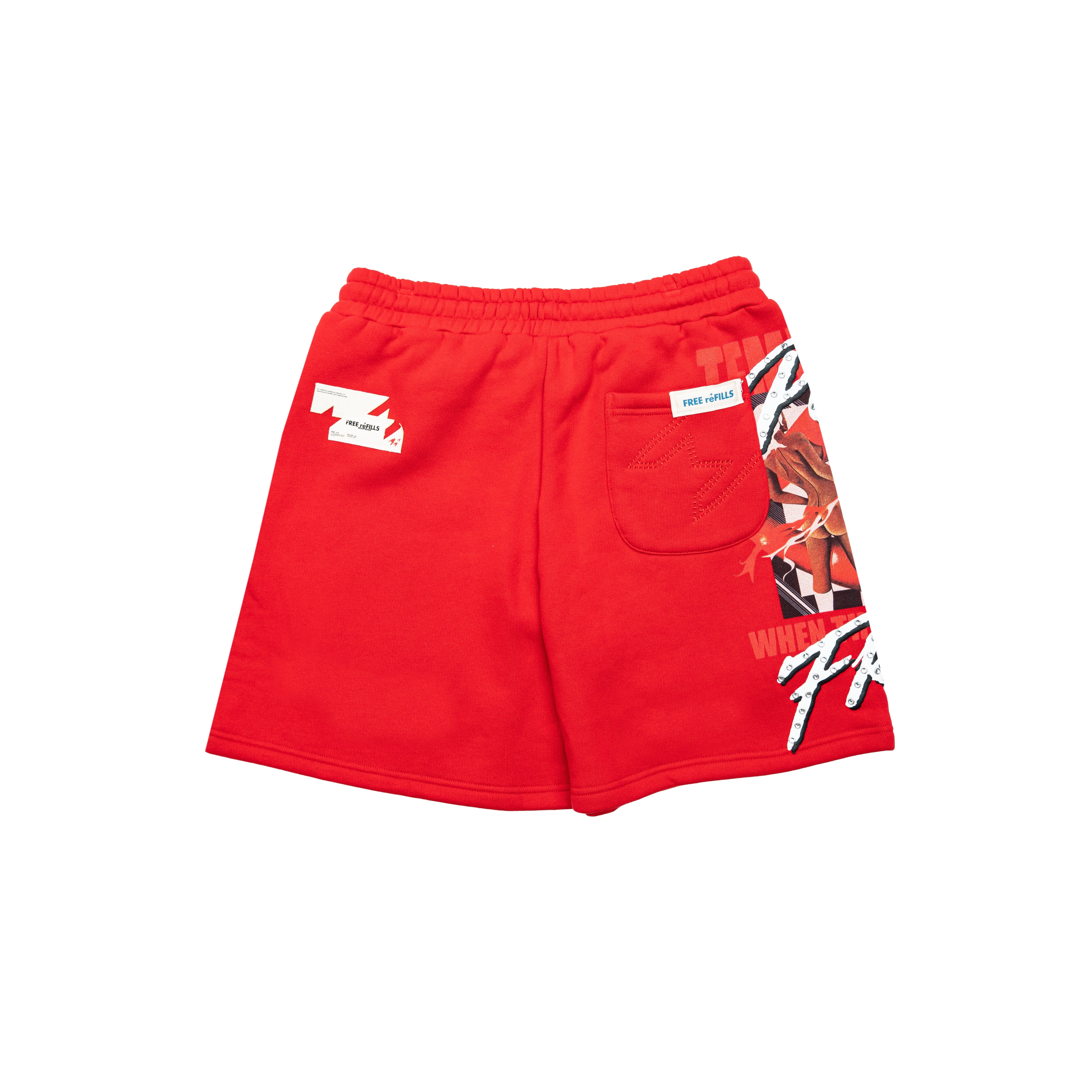 Temptation Shorts - Red