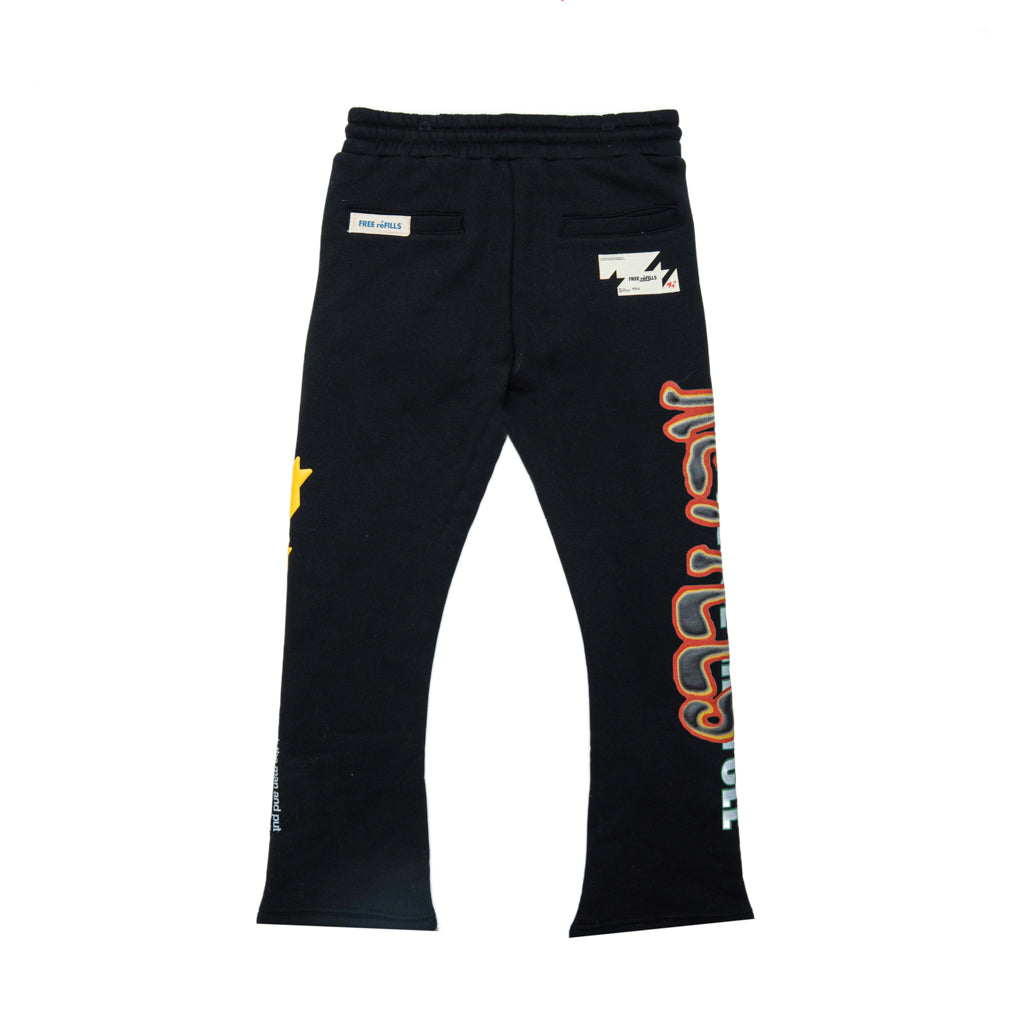 FRR Flare Sweatpants - Black