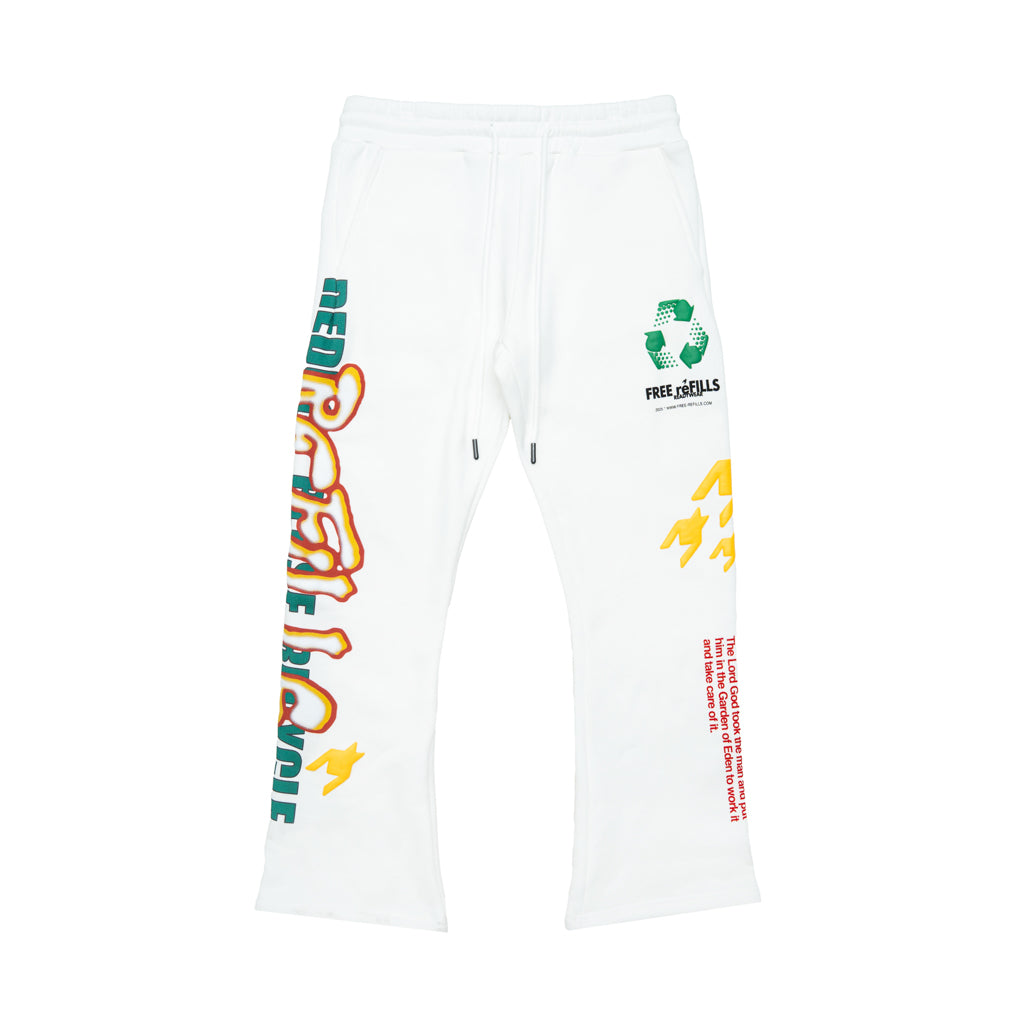 FRR Flare Sweatpants - Off White