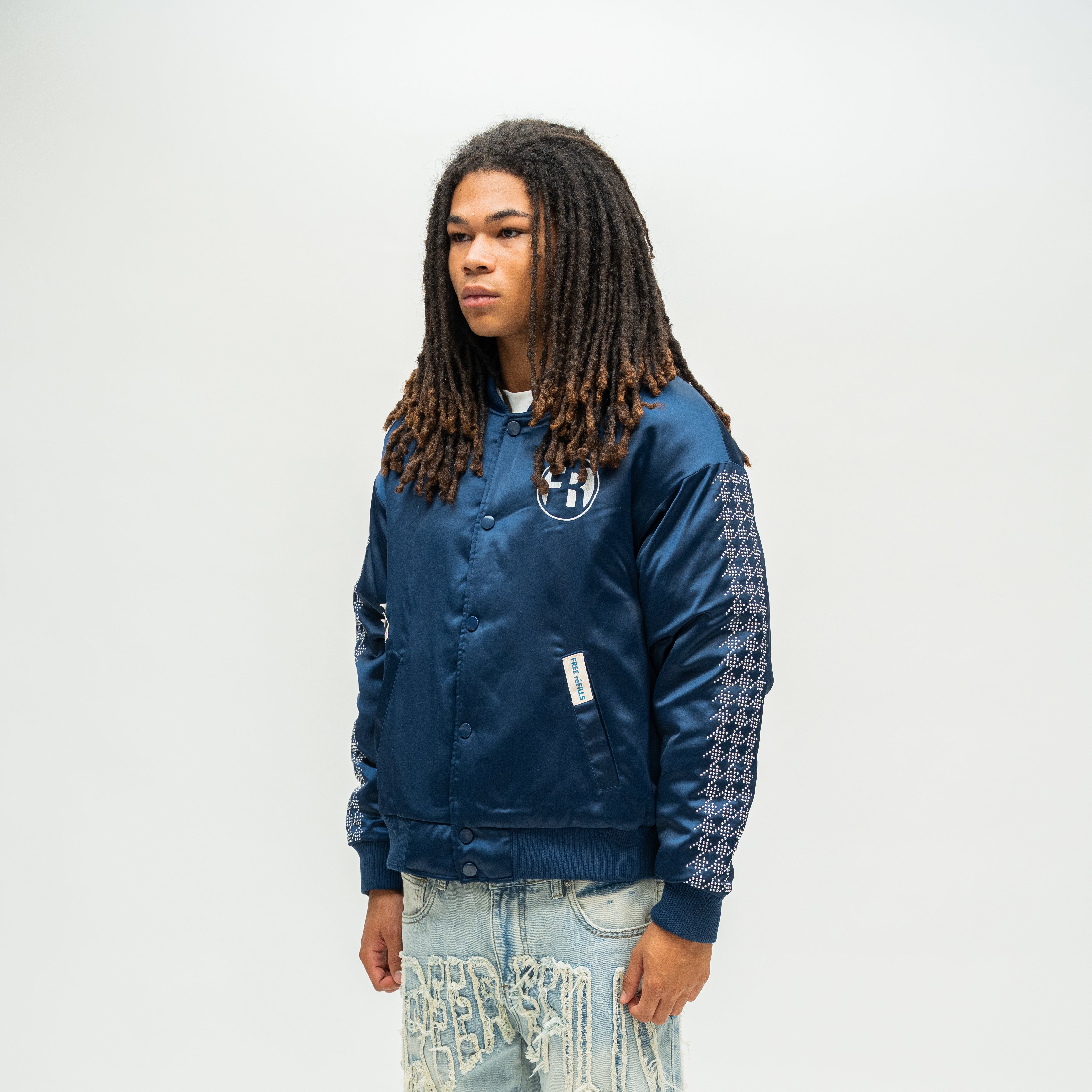 FR Bomber - Navy Blue