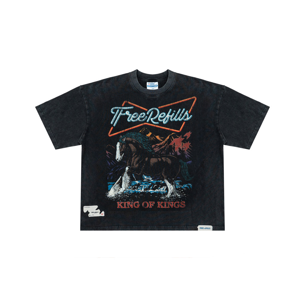 Kings Tee - Vintage Grey