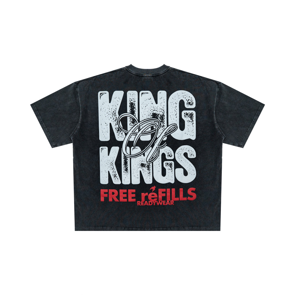 Kings Tee - Vintage Grey