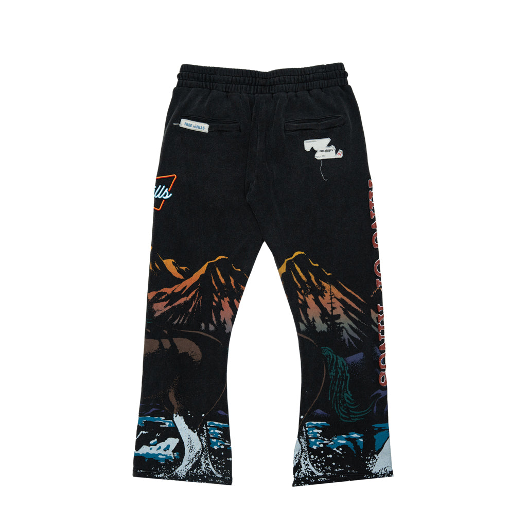 Kings Flare Sweatpants - Vintage Grey