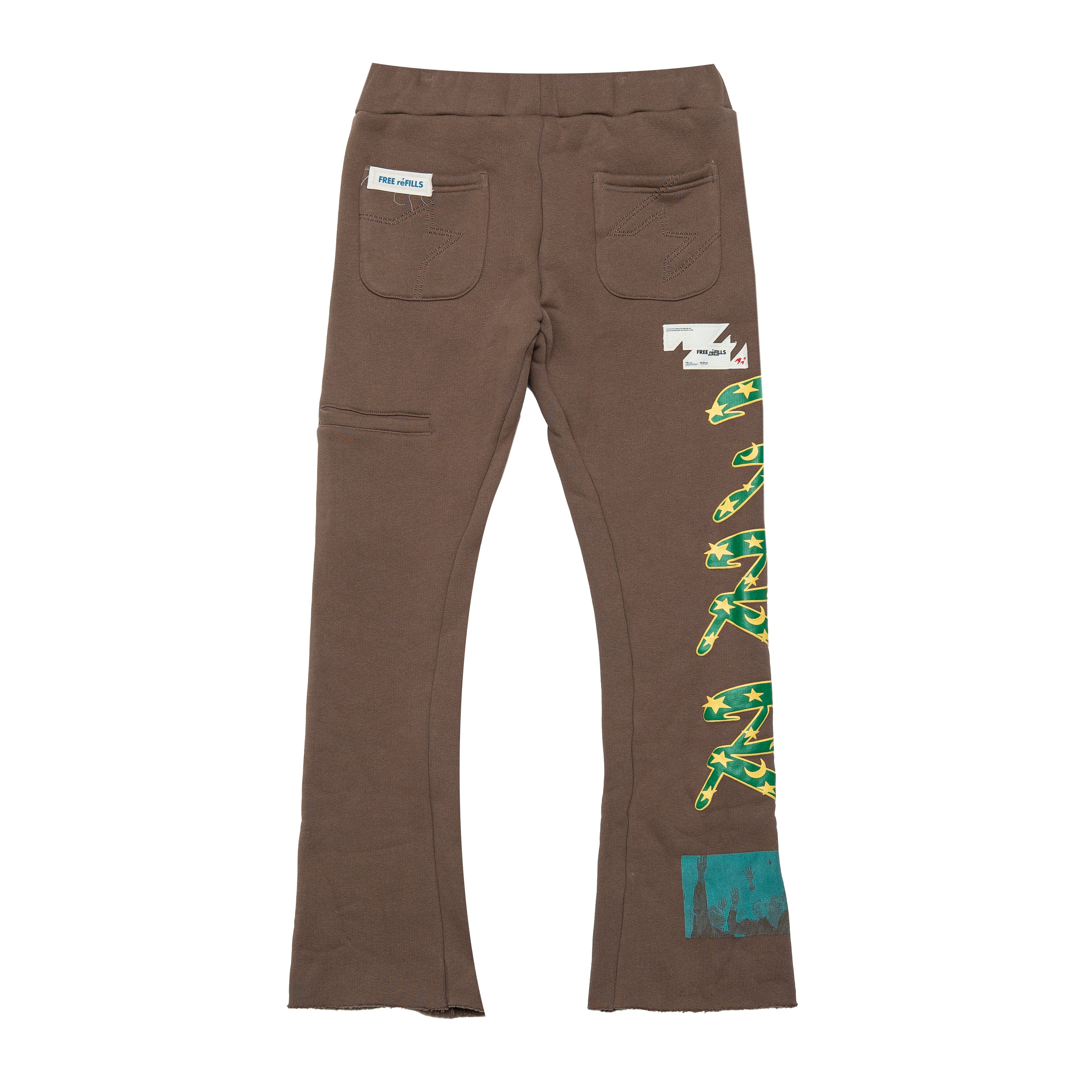 Psychic Flare Sweatpants - Brown