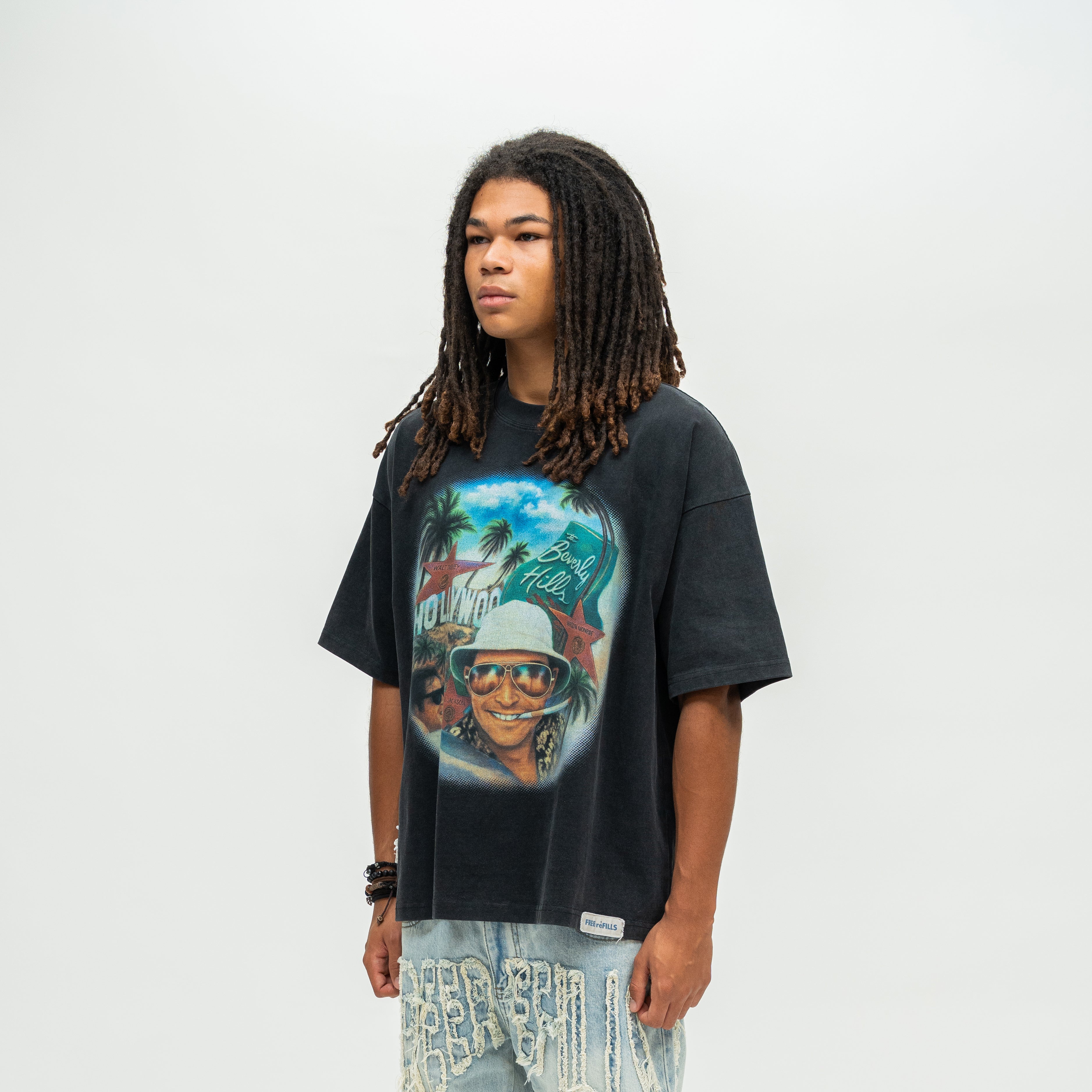 Free and Loathing Tee - Black