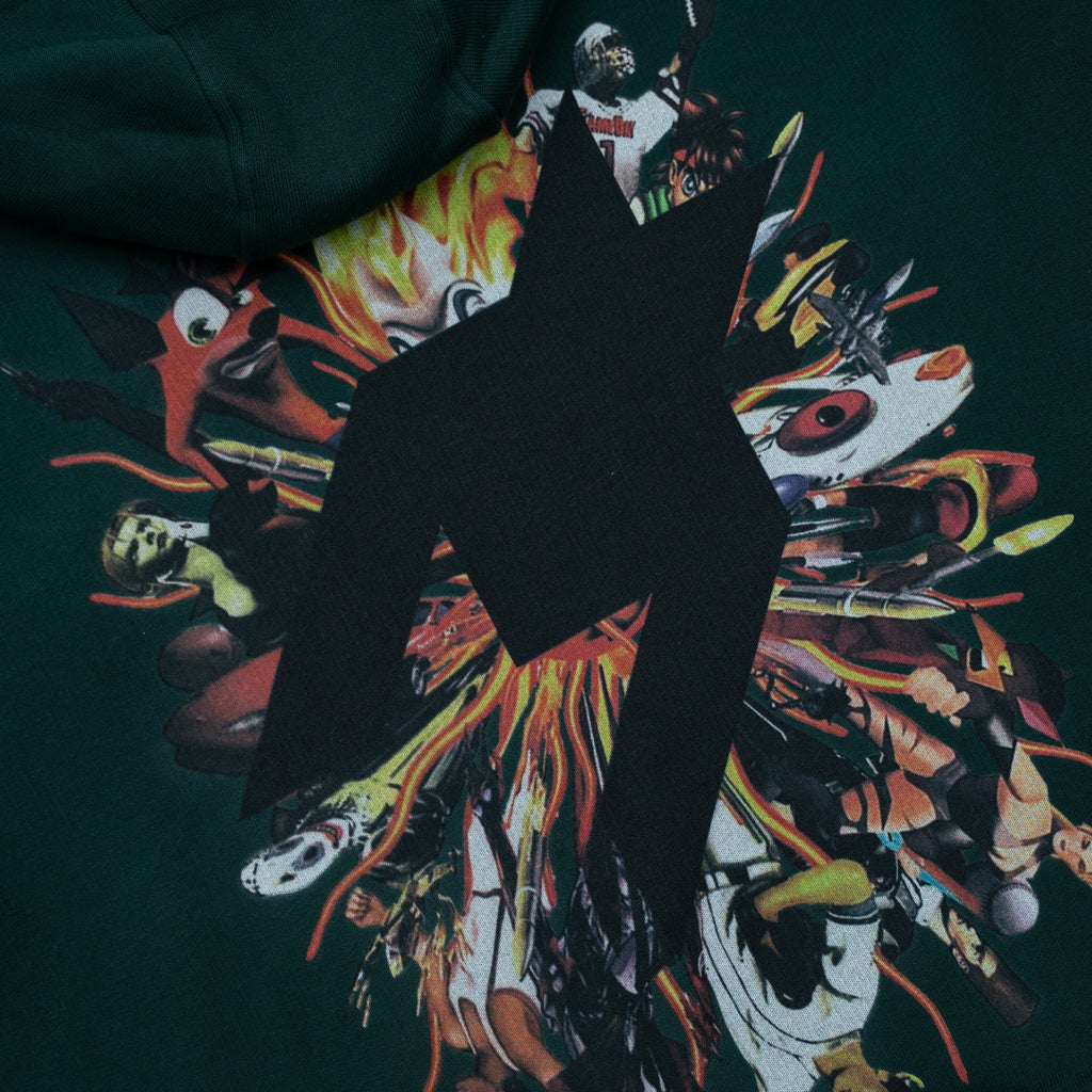 PS Zip-Up Hoodie - Green