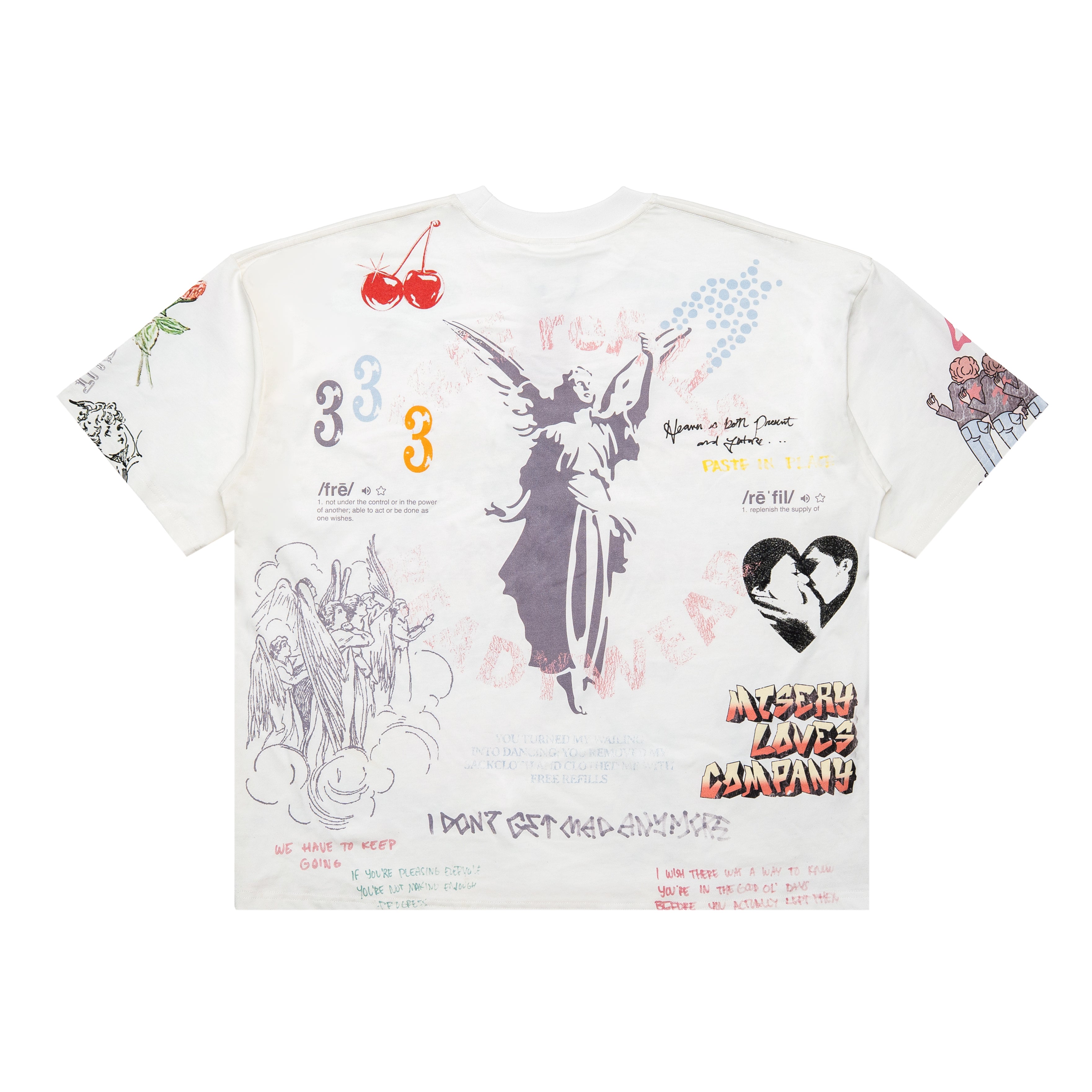 Graffiti Tee - Off White