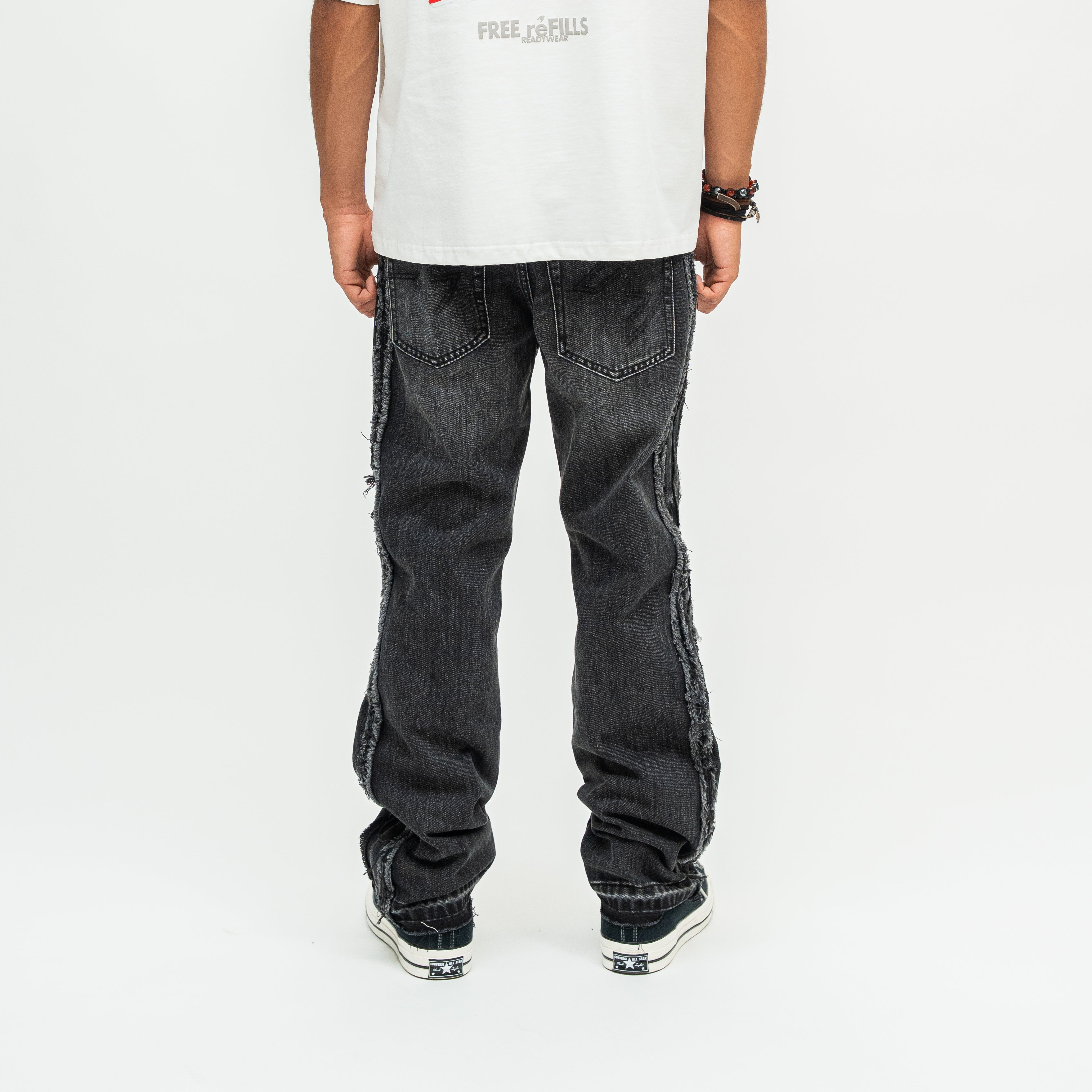 Core Denim Pants - Black