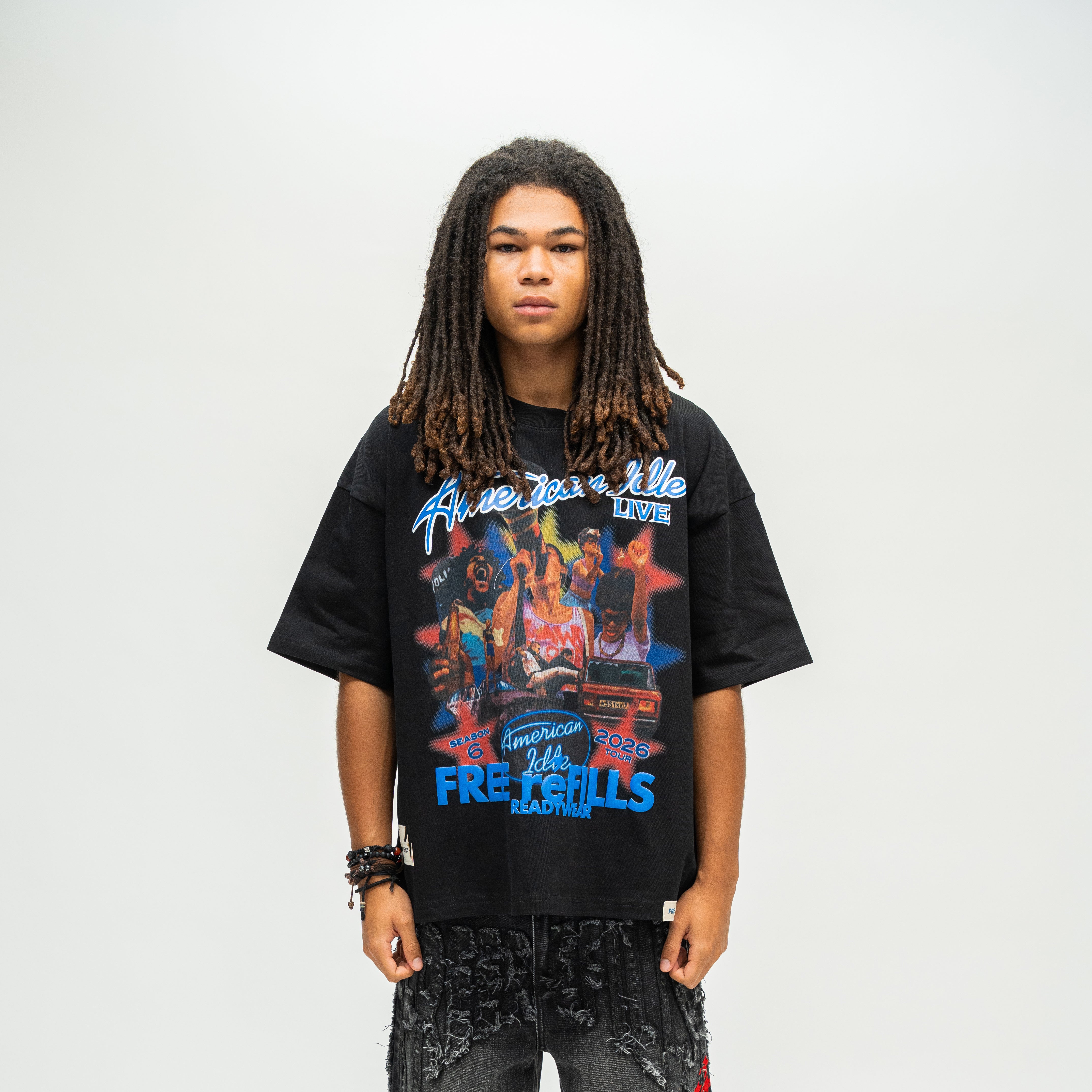American Idle Tee - Black