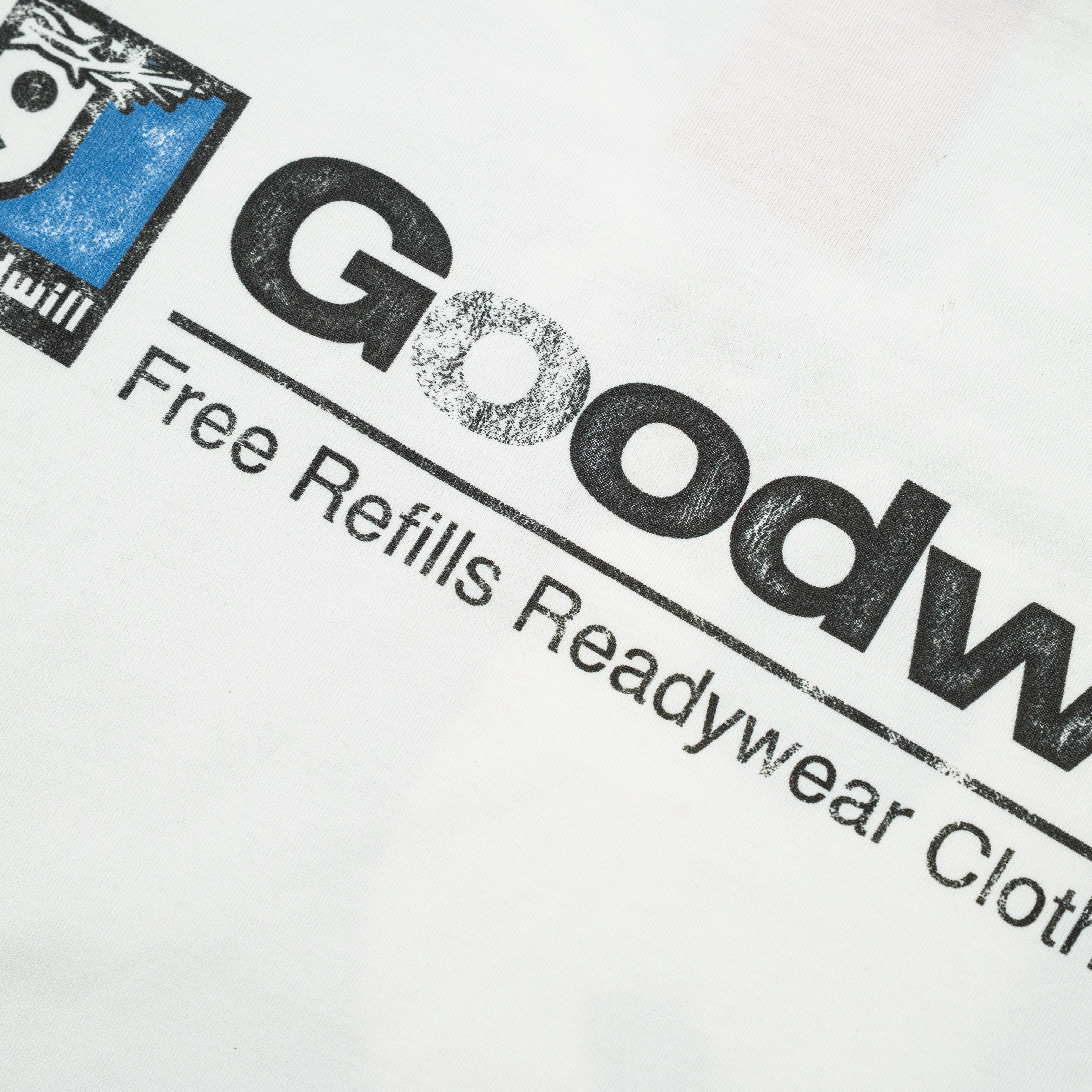 Goodwill Cut-Off Tee - White