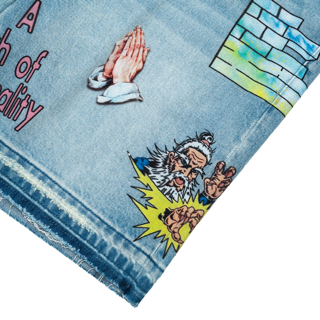Floyd Denim Jorts - Blue Wash