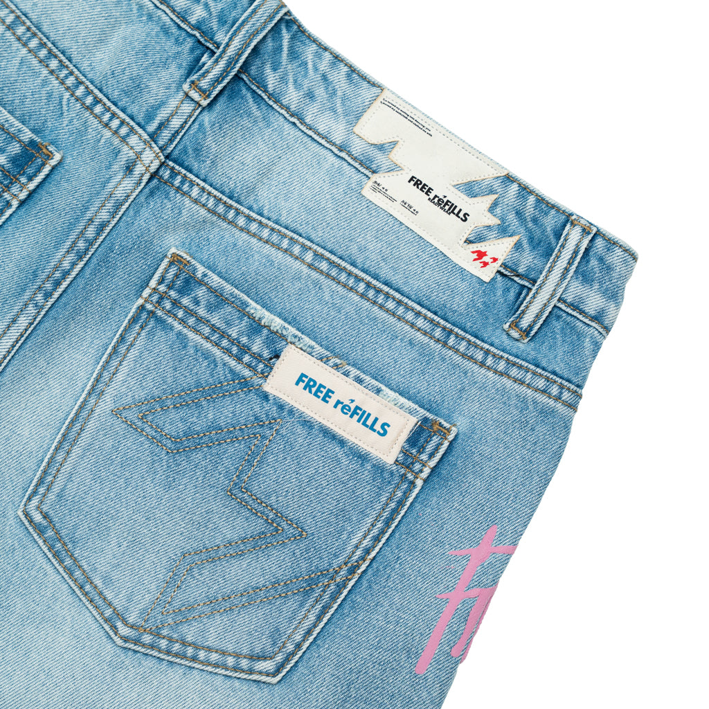Floyd Denim Jorts - Blue Wash
