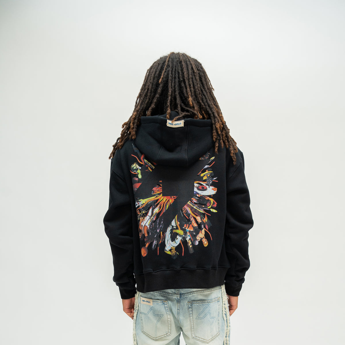 PS Zip-Up Hoodie - Black