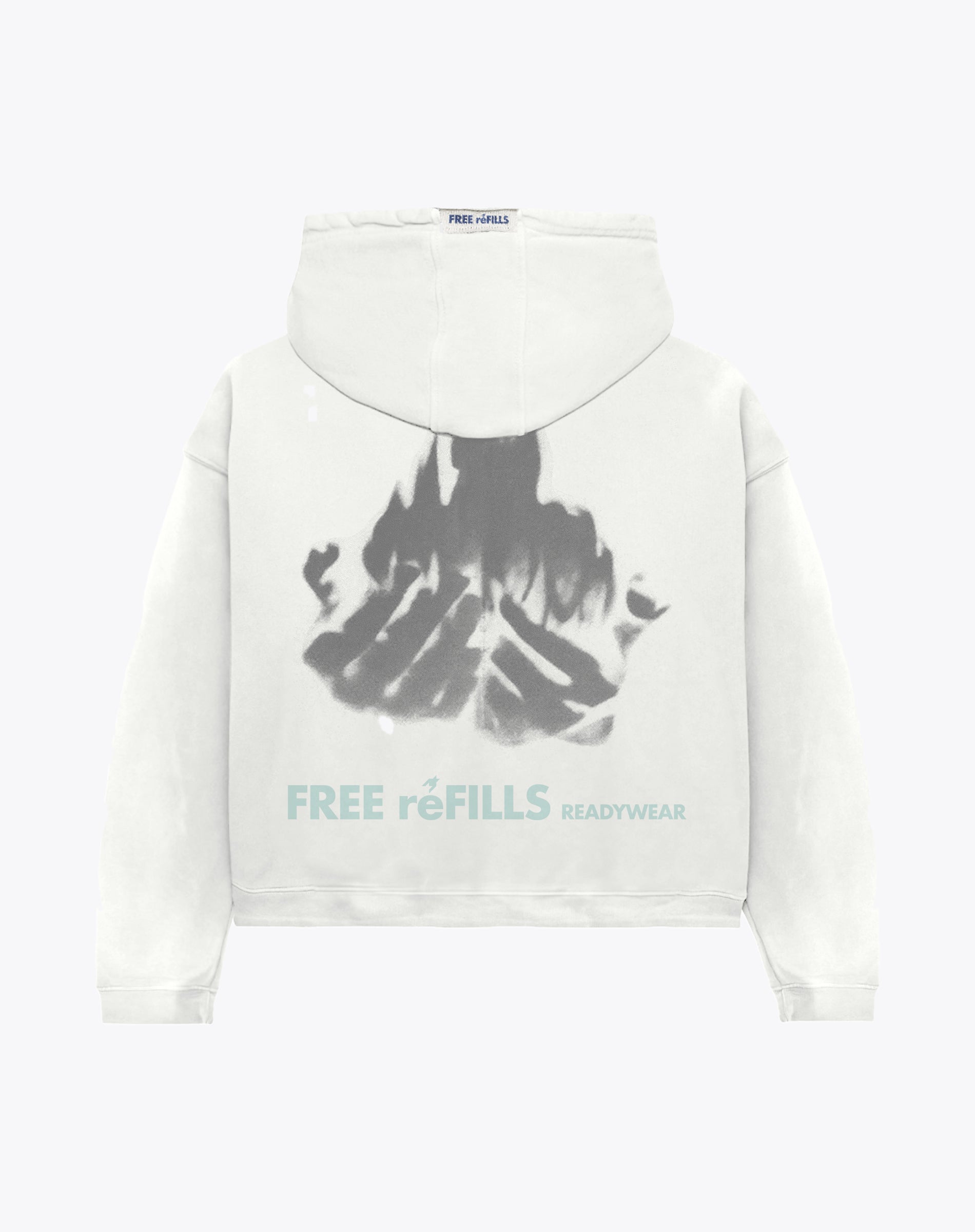 Angels Zip Up Hoodie - Off White