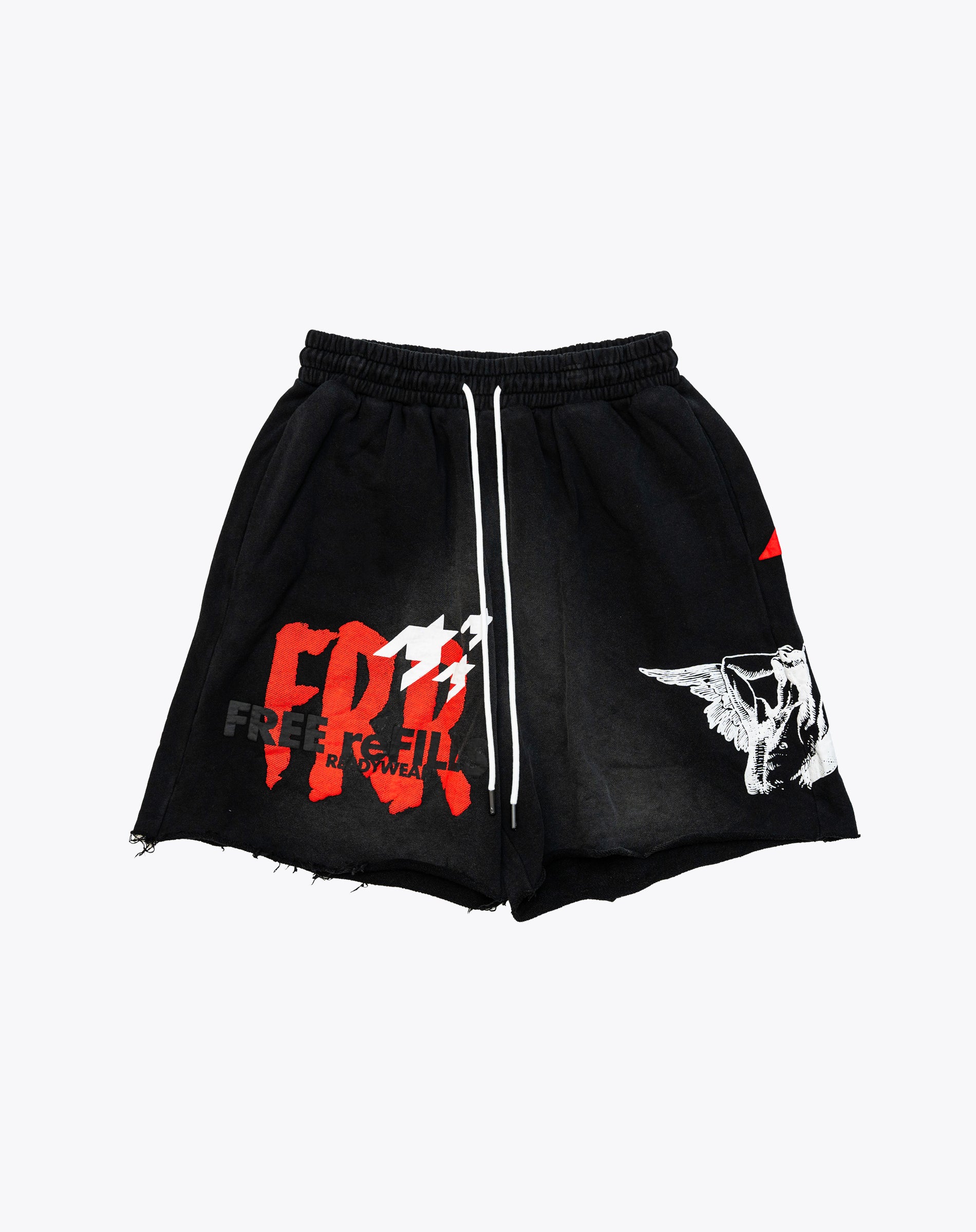 Angeles Terry Shorts - Sun Fade Black