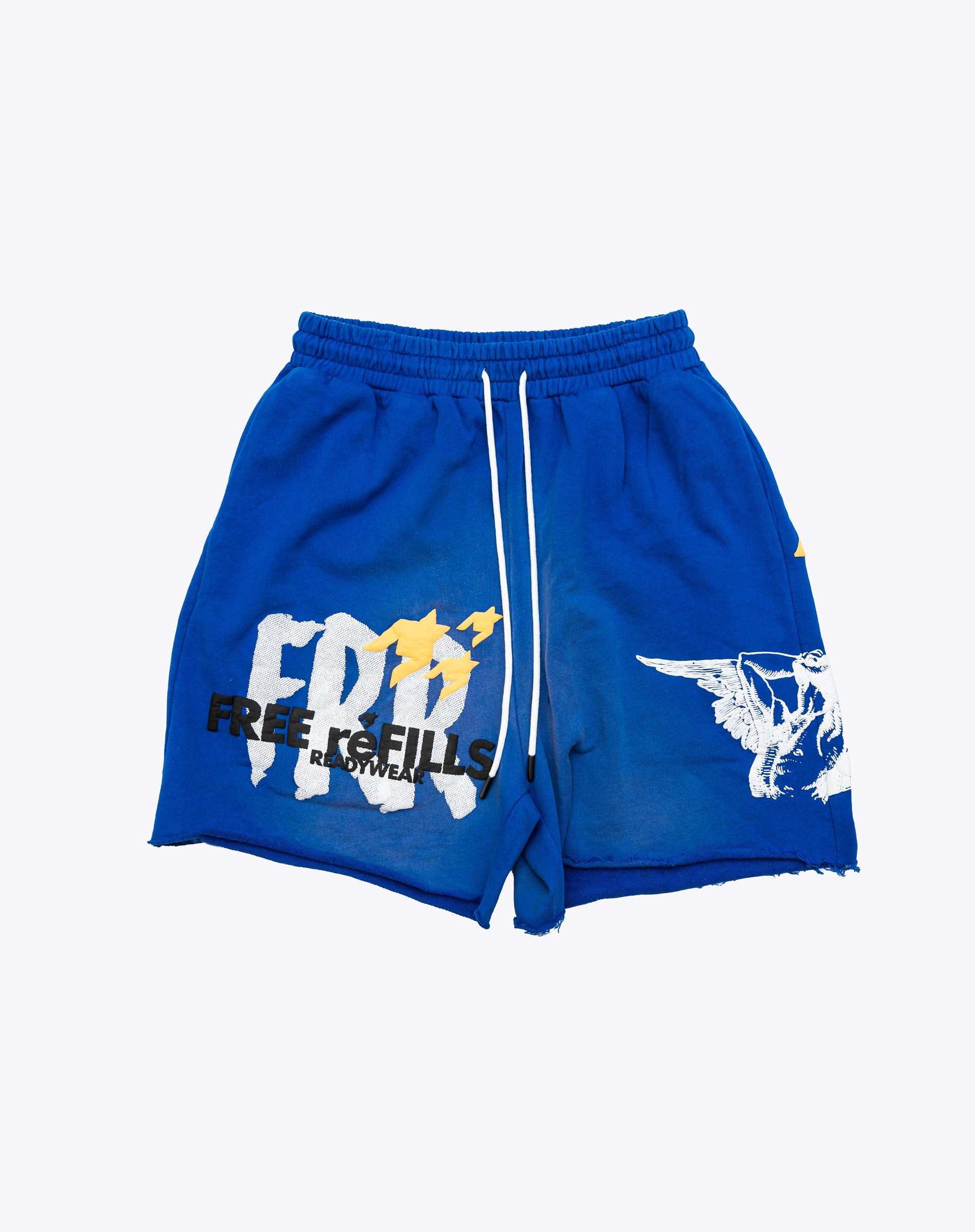 Angeles Terry Shorts - Sun Fade Blue