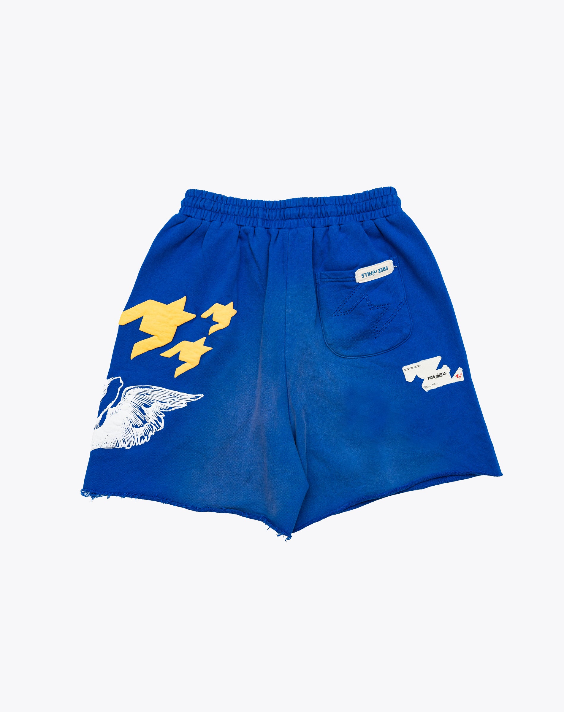 Angeles Terry Shorts - Sun Fade Blue