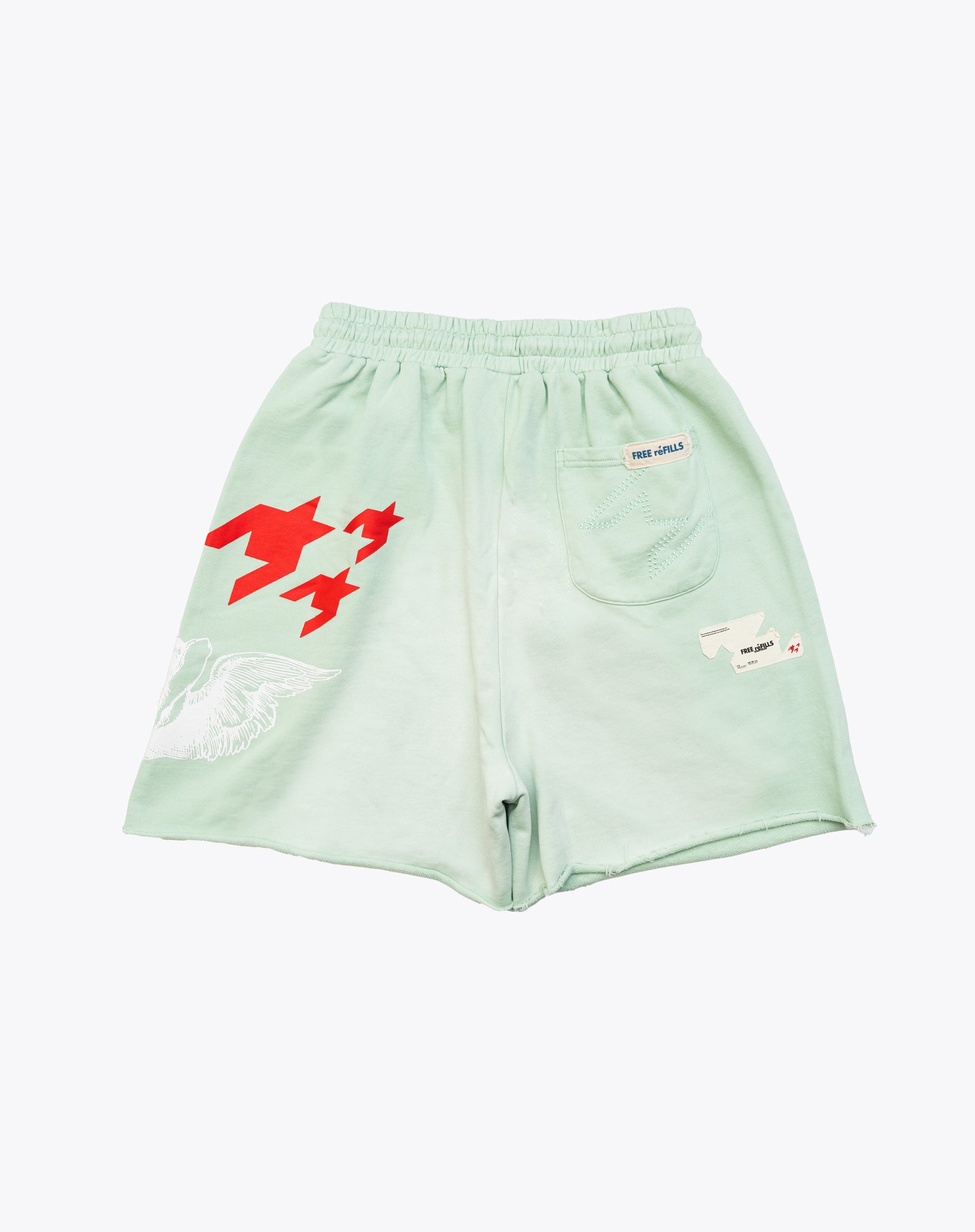 Angeles Terry Shorts - Sun Fade Sage