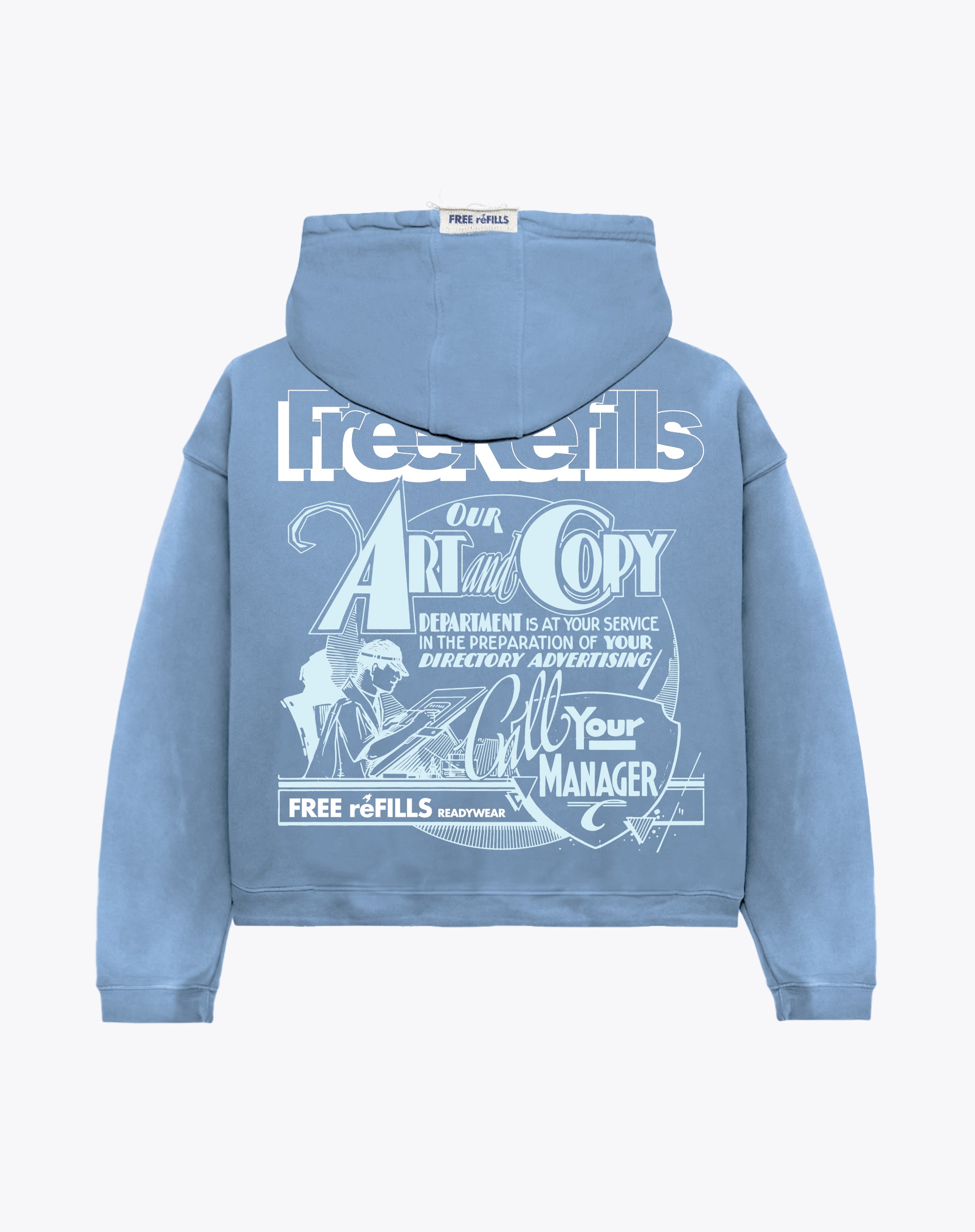 Art Dept Hoodie - Blue