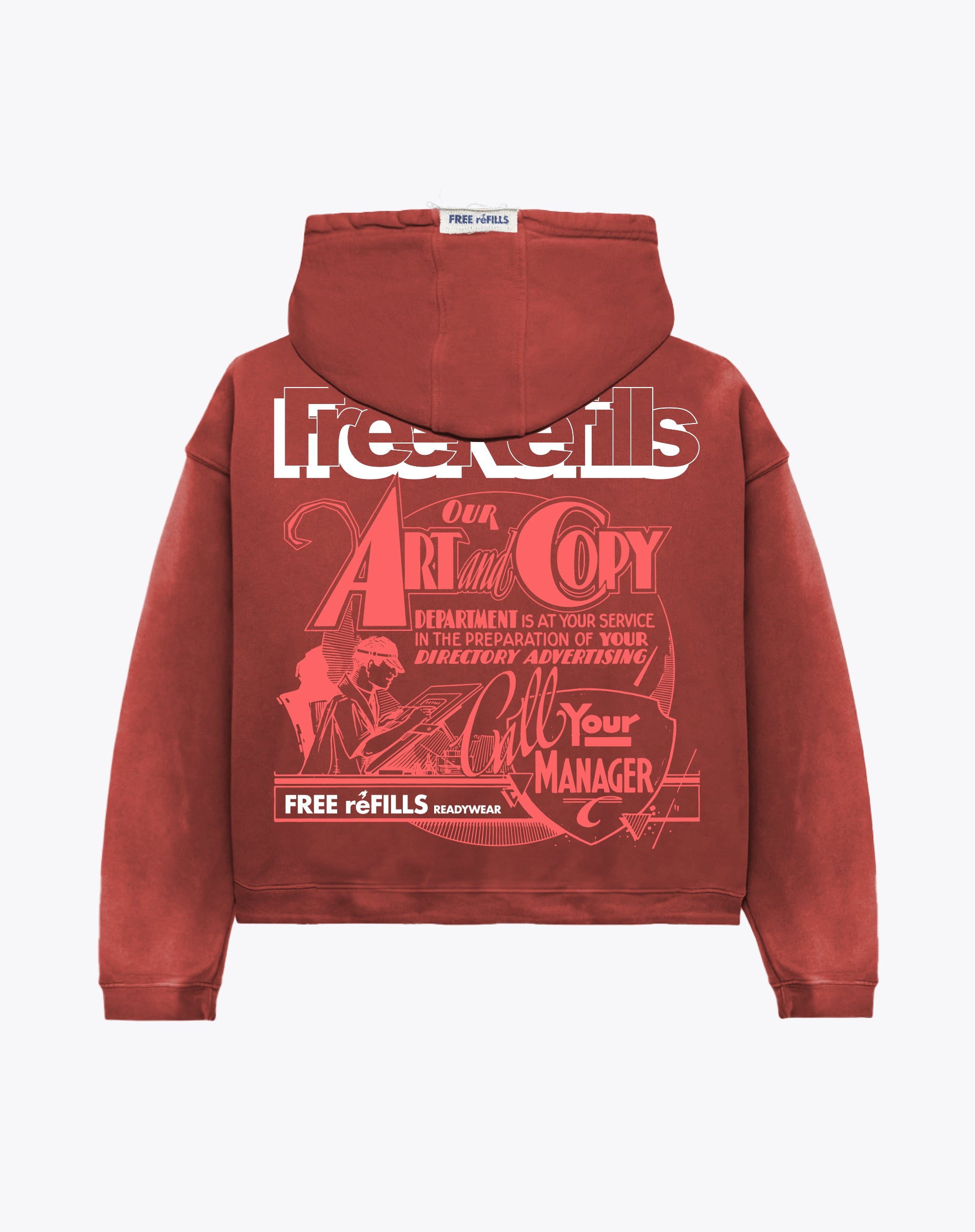 Art Dept Hoodie - Red