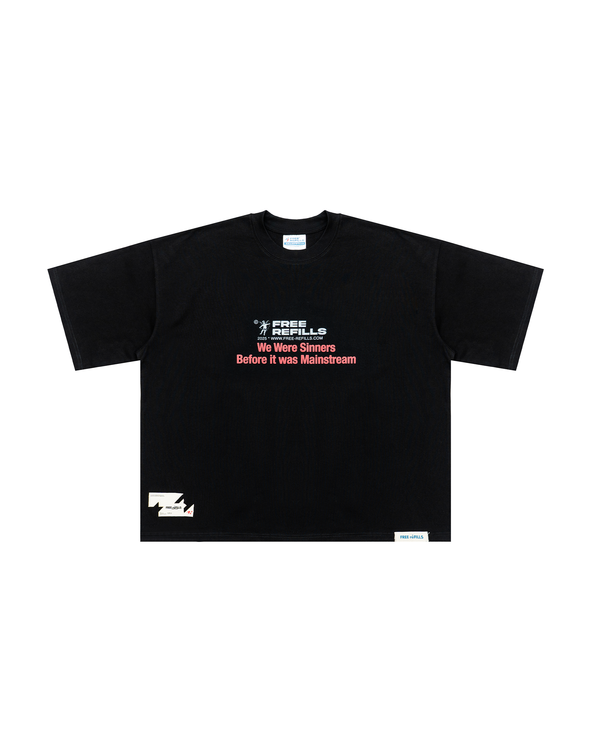 Sins Tee - Vintage Black