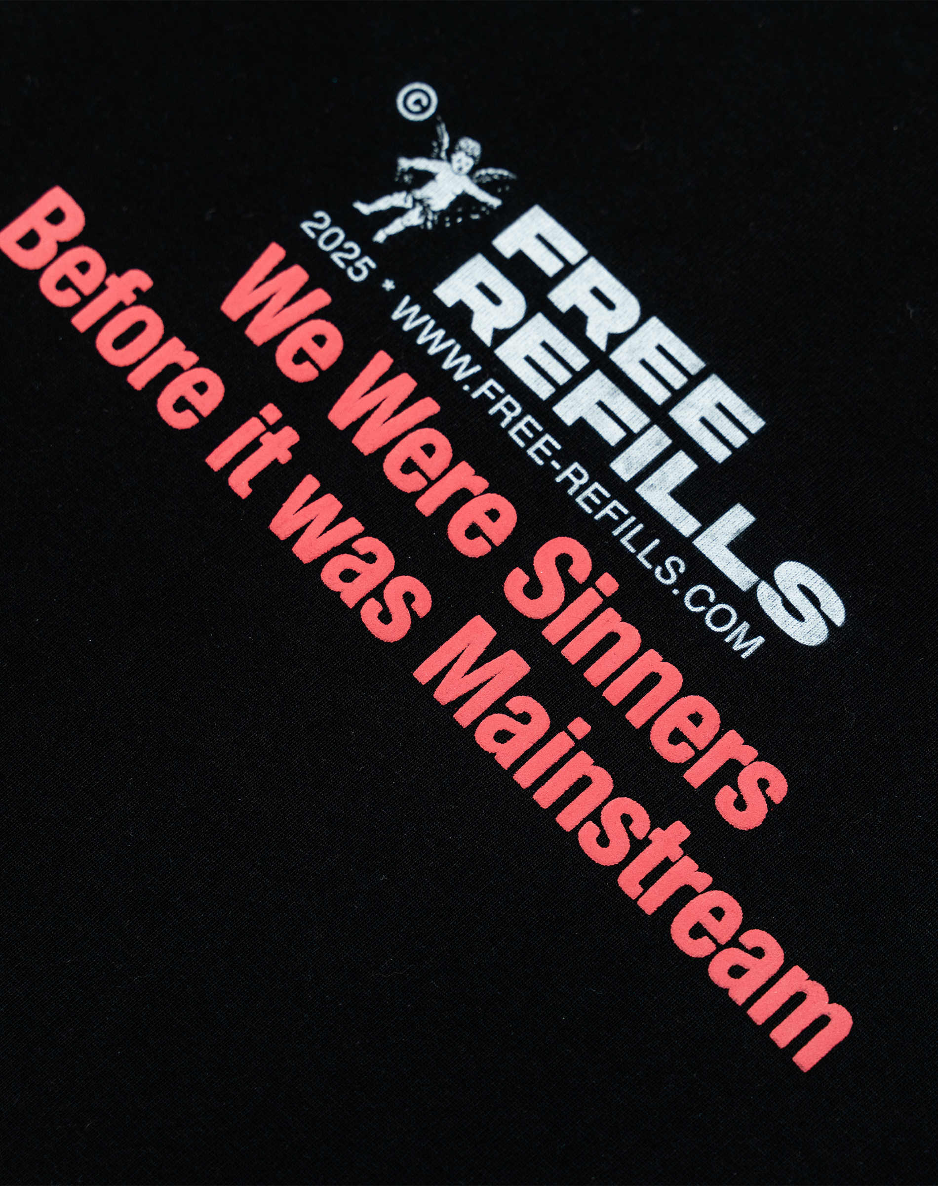 Sins Tee - Vintage Black