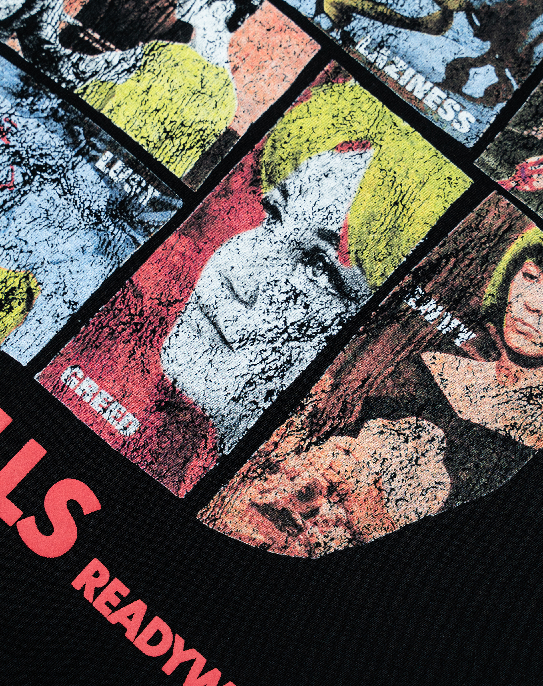 Sins Tee - Vintage Black