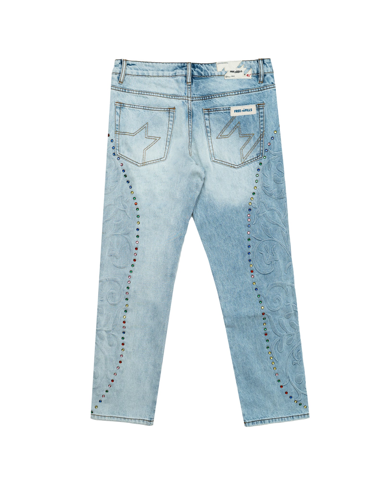 Cathedral Denim Pants - Washed Blue