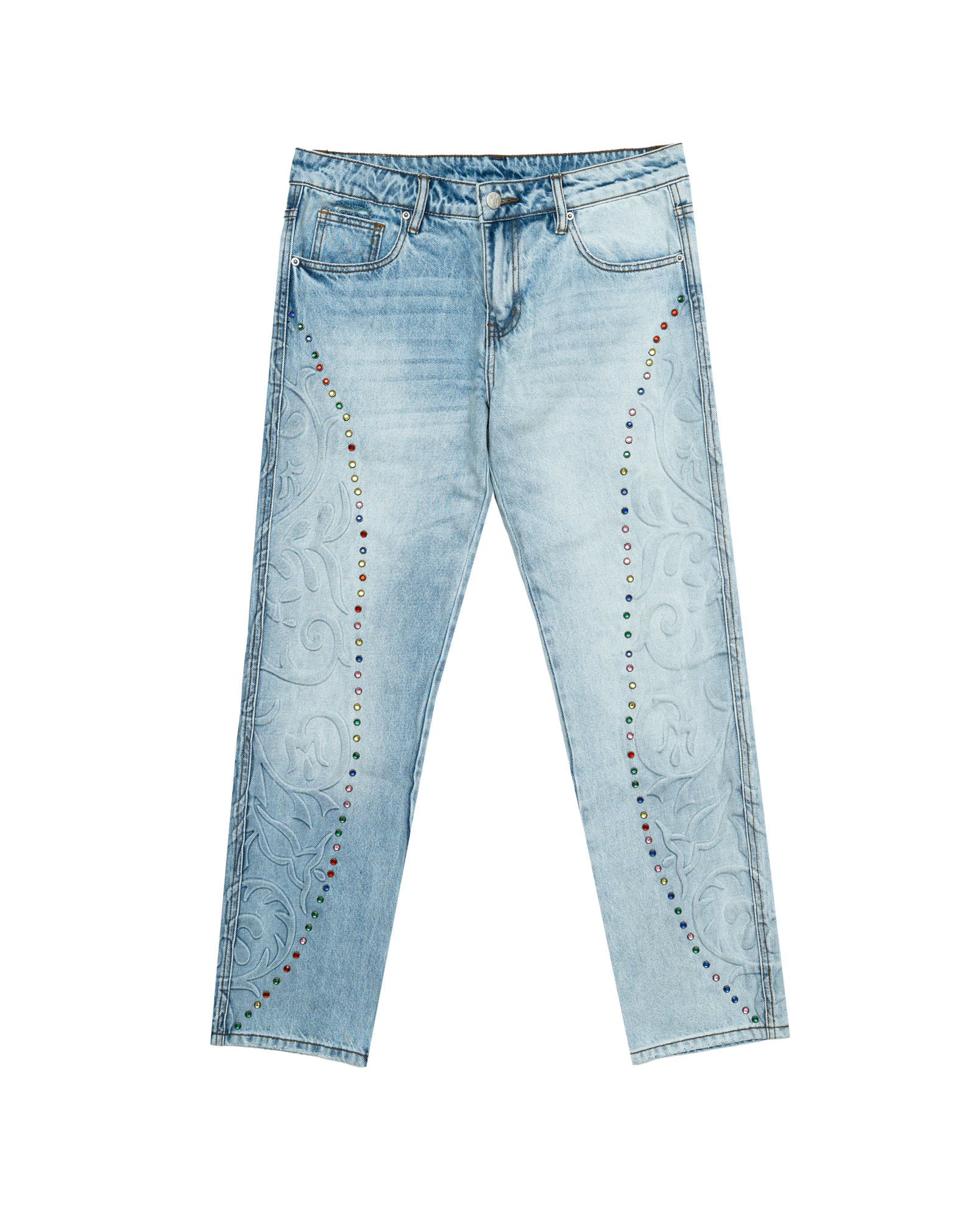 Cathedral Denim Pants - Washed Blue