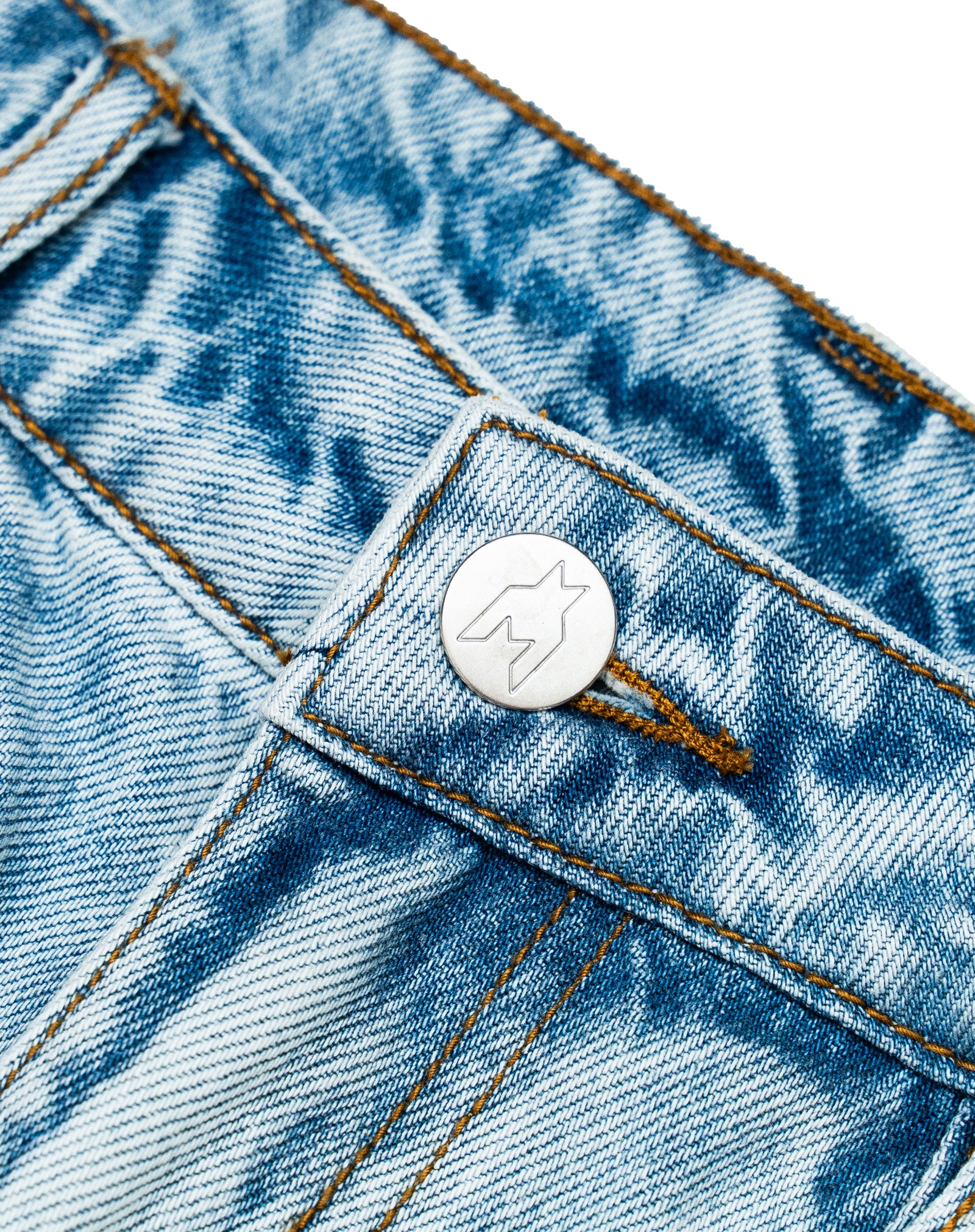 Cathedral Denim Pants - Washed Blue