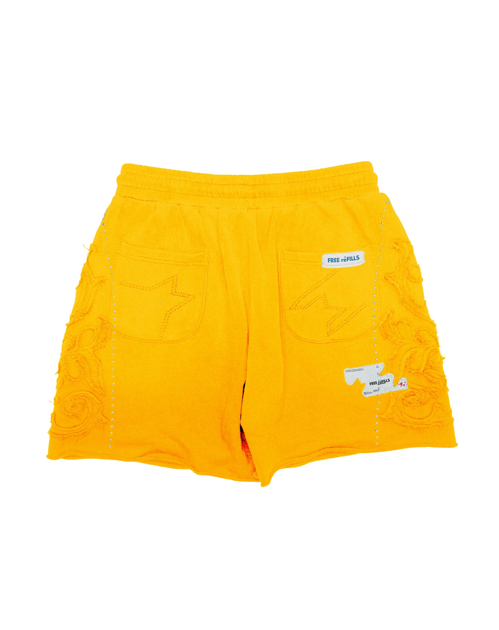 Cathedral Terry Shorts - Washed Yellow
