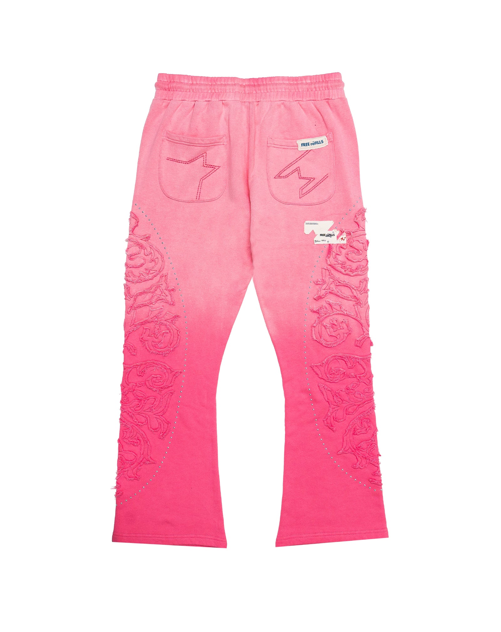 Cathedral Flare Sweatpants - Washed Pink
