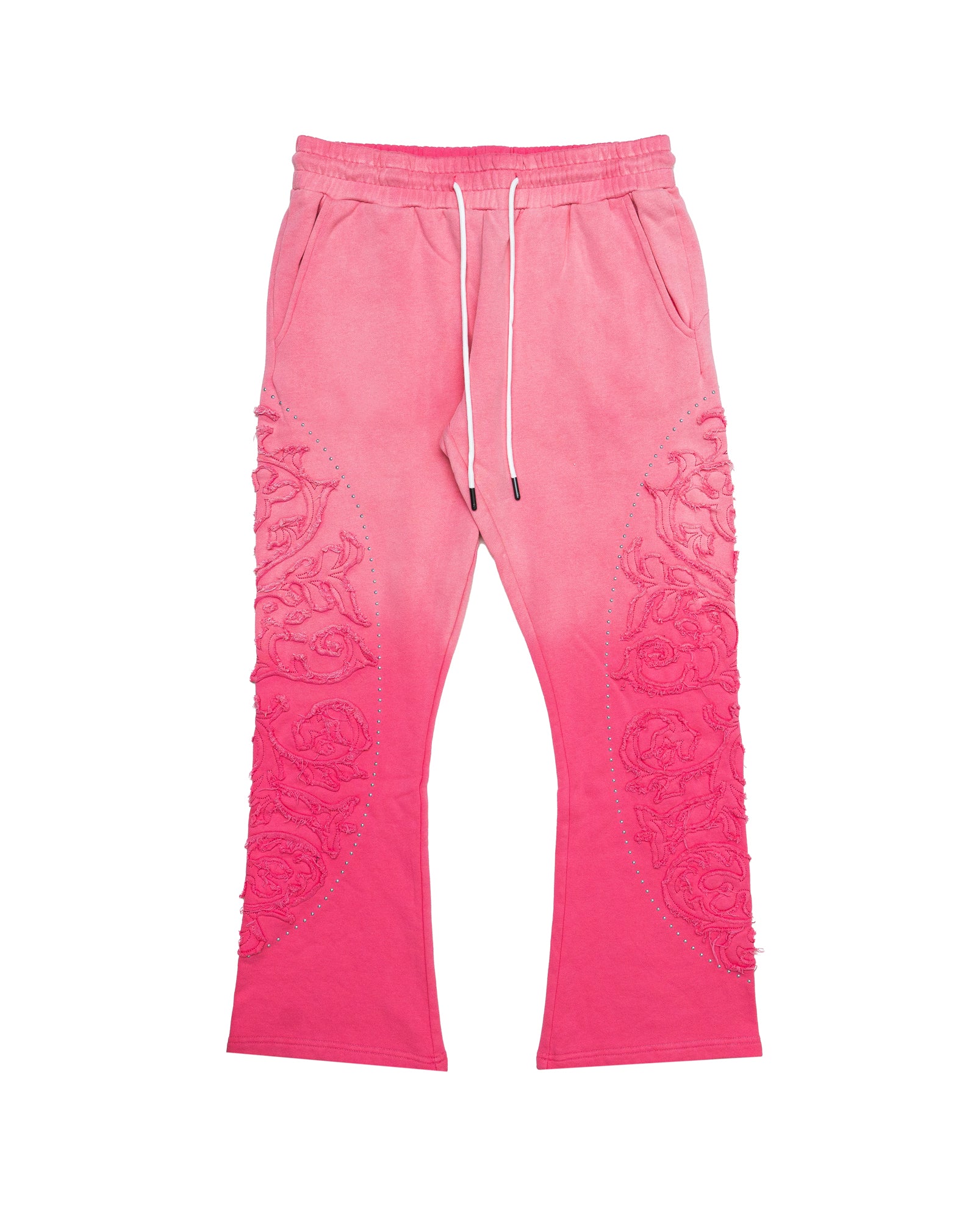 Cathedral Flare Sweatpants - Washed Pink
