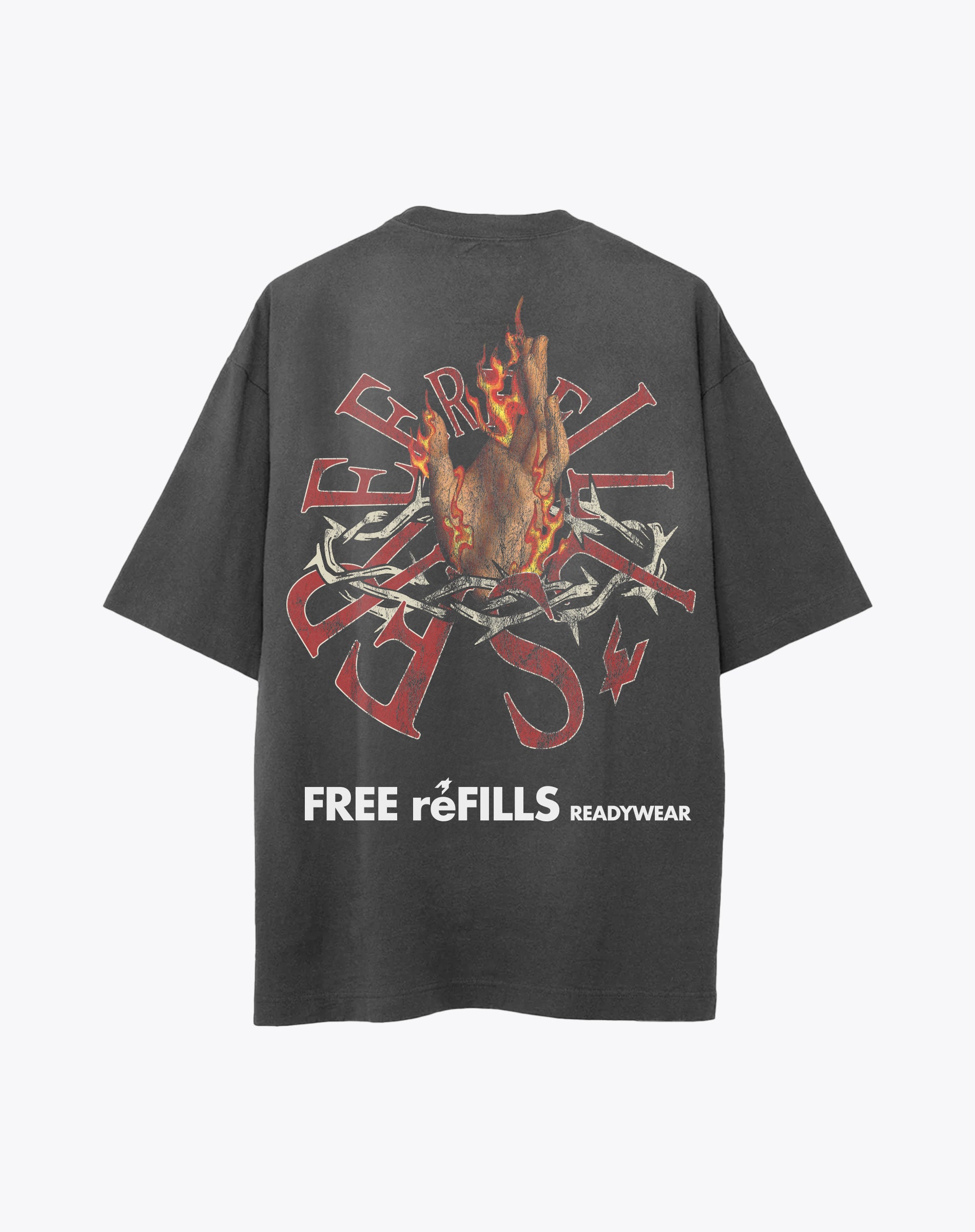 Crown Thorns Tee - Black