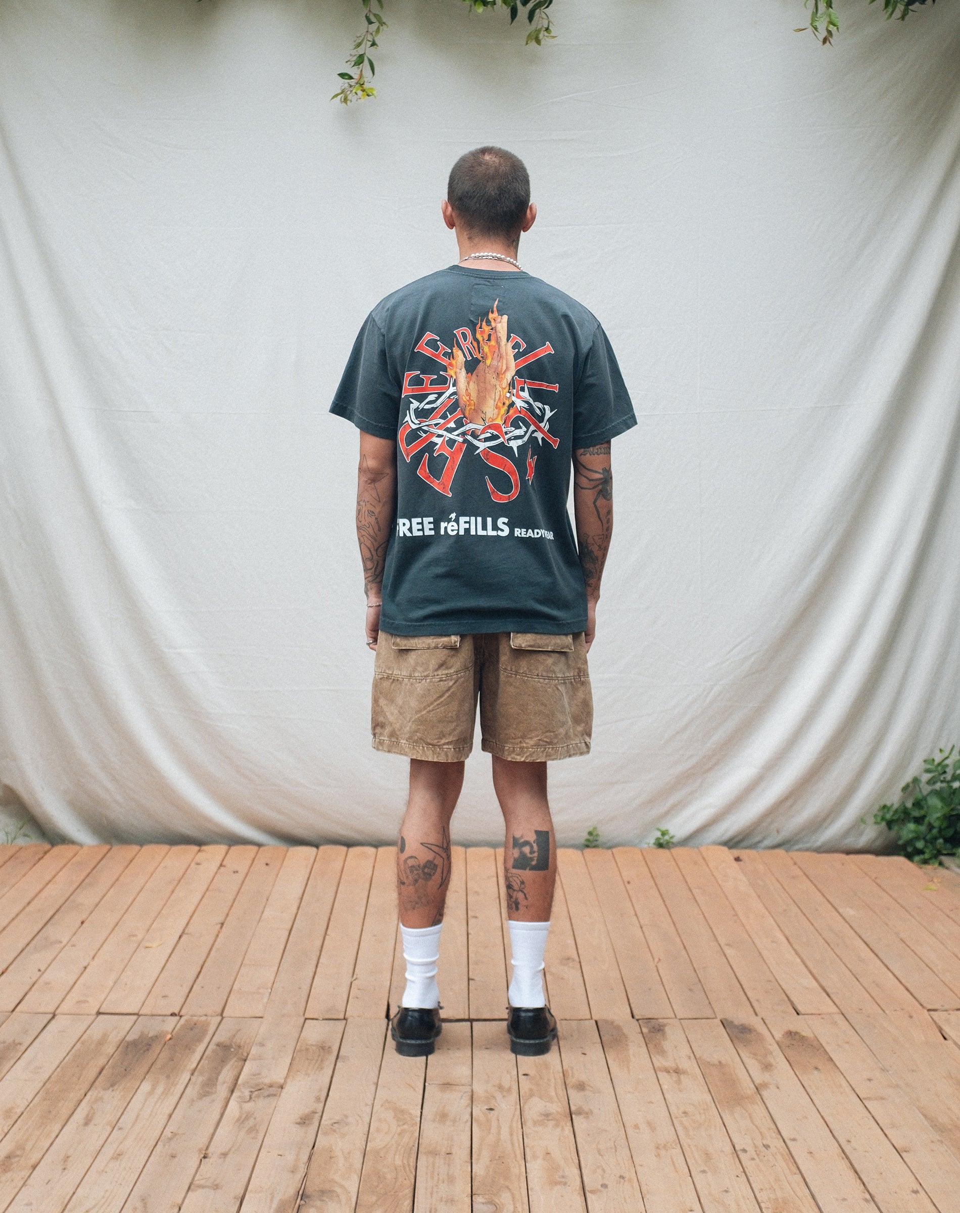 Crown Thorns Tee - Black