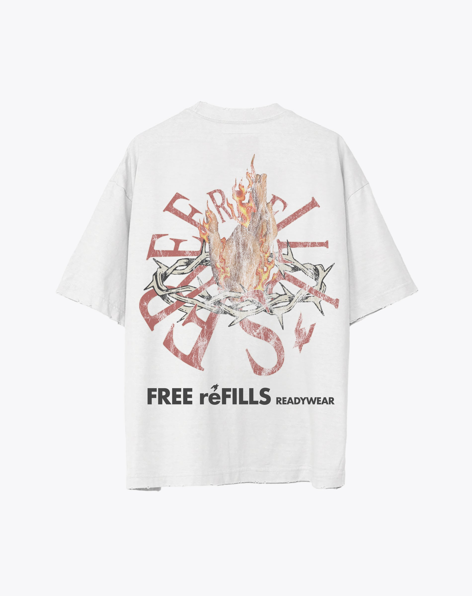Crown Thorns Tee - White