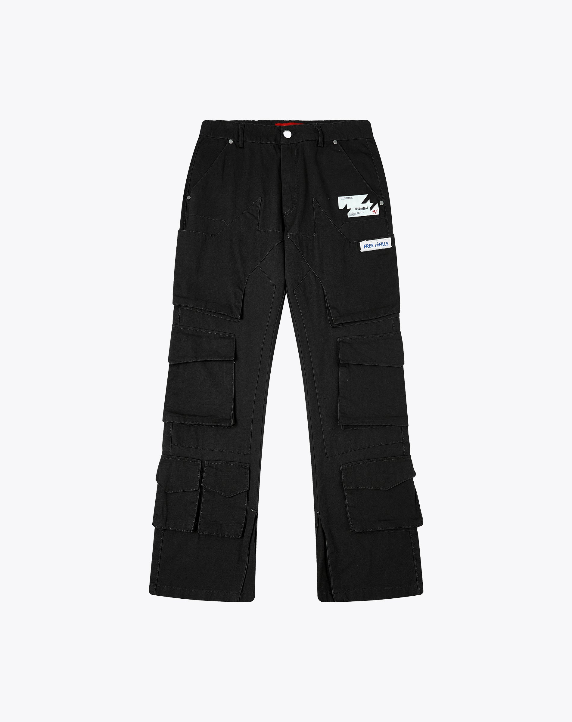 Daily Cargo Pants Straight Fit - Black