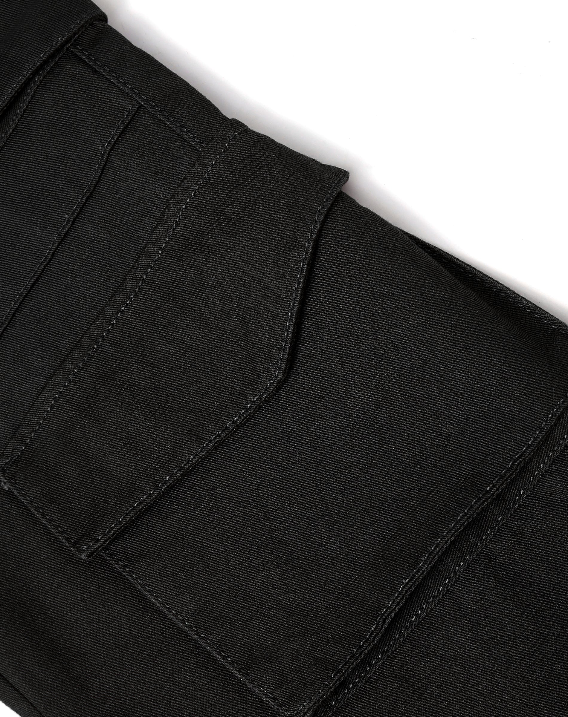 Daily Cargo Pants Straight Fit - Black