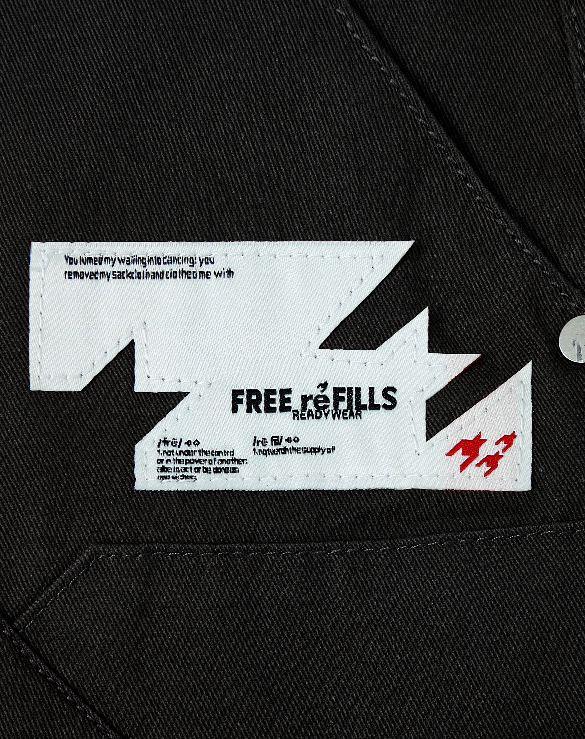 Daily Cargo Pants Straight Fit - Black