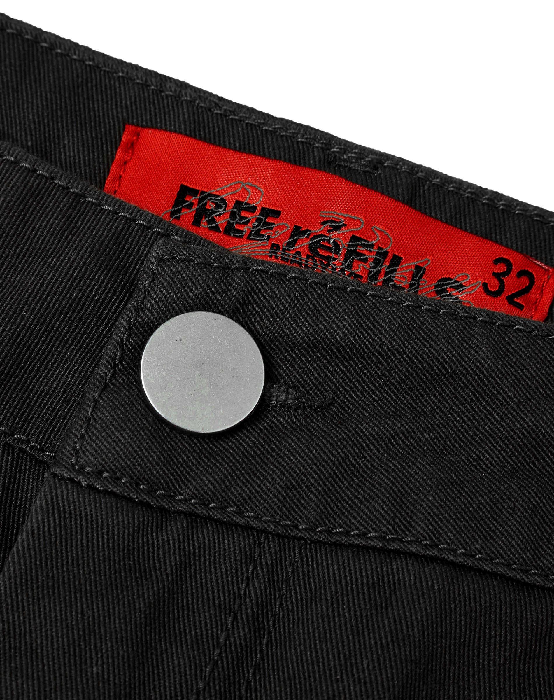 Daily Cargo Pants Straight Fit - Black