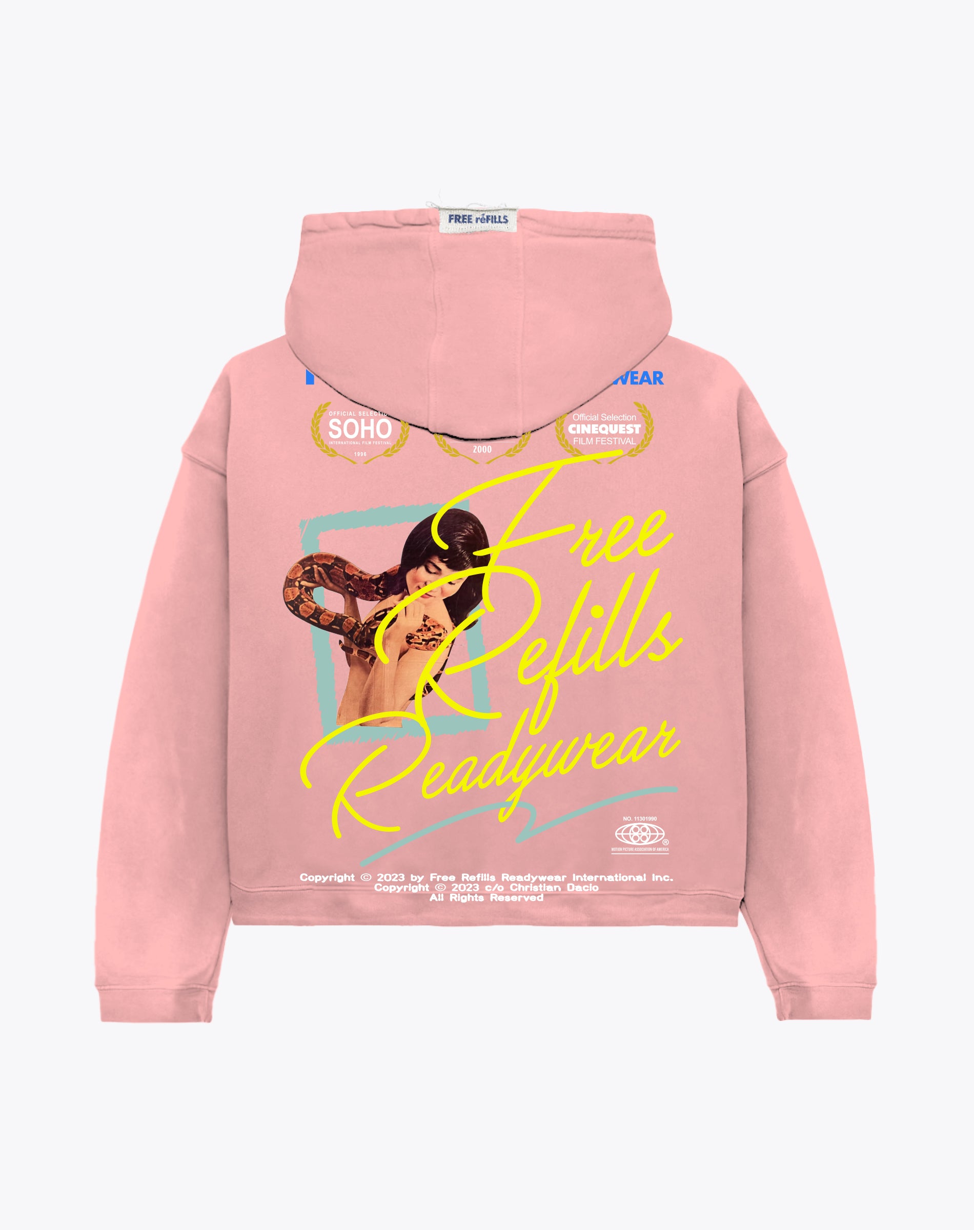 Film Festival Hoodie - Pink
