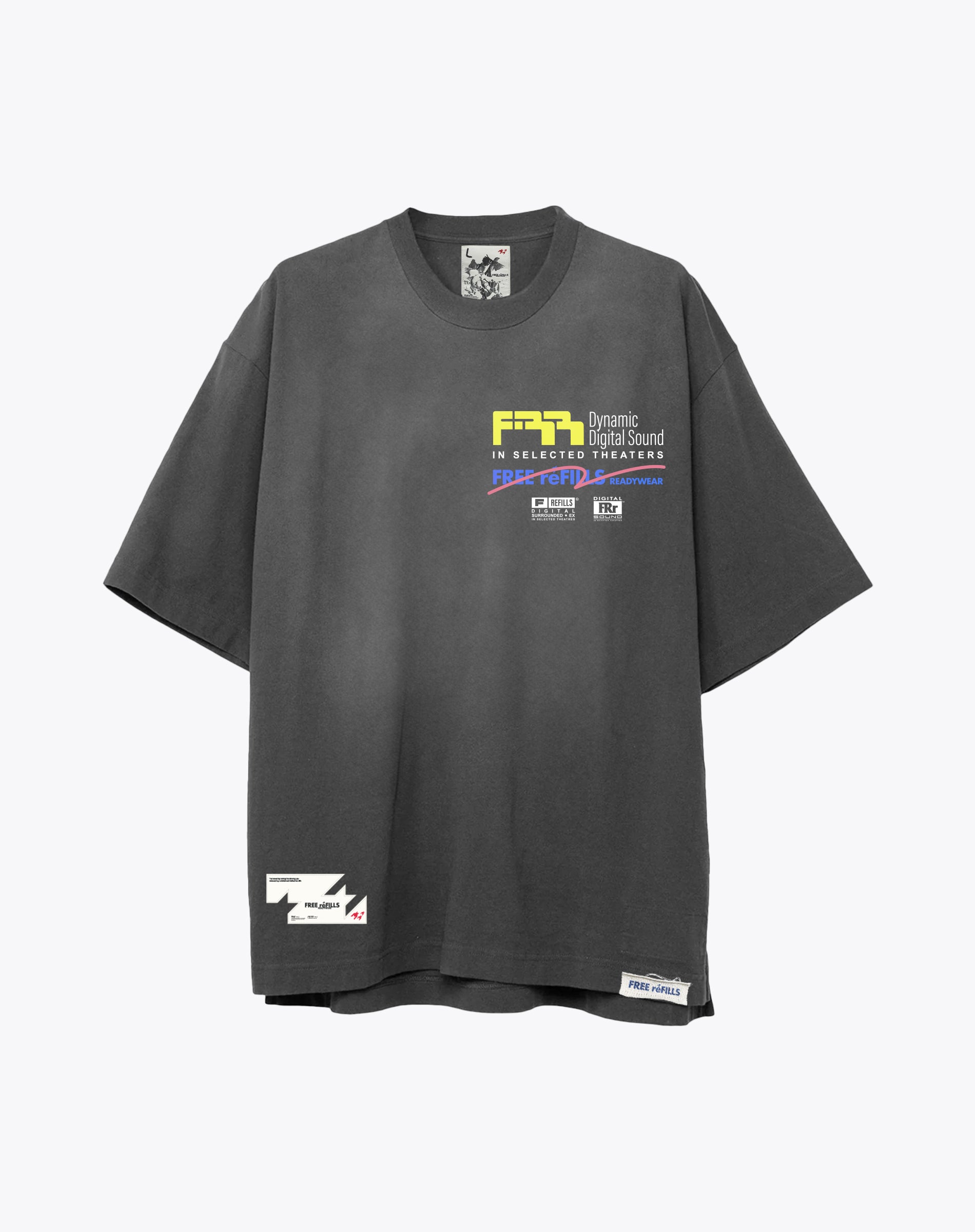 Film Festival Tee - Vintage Black