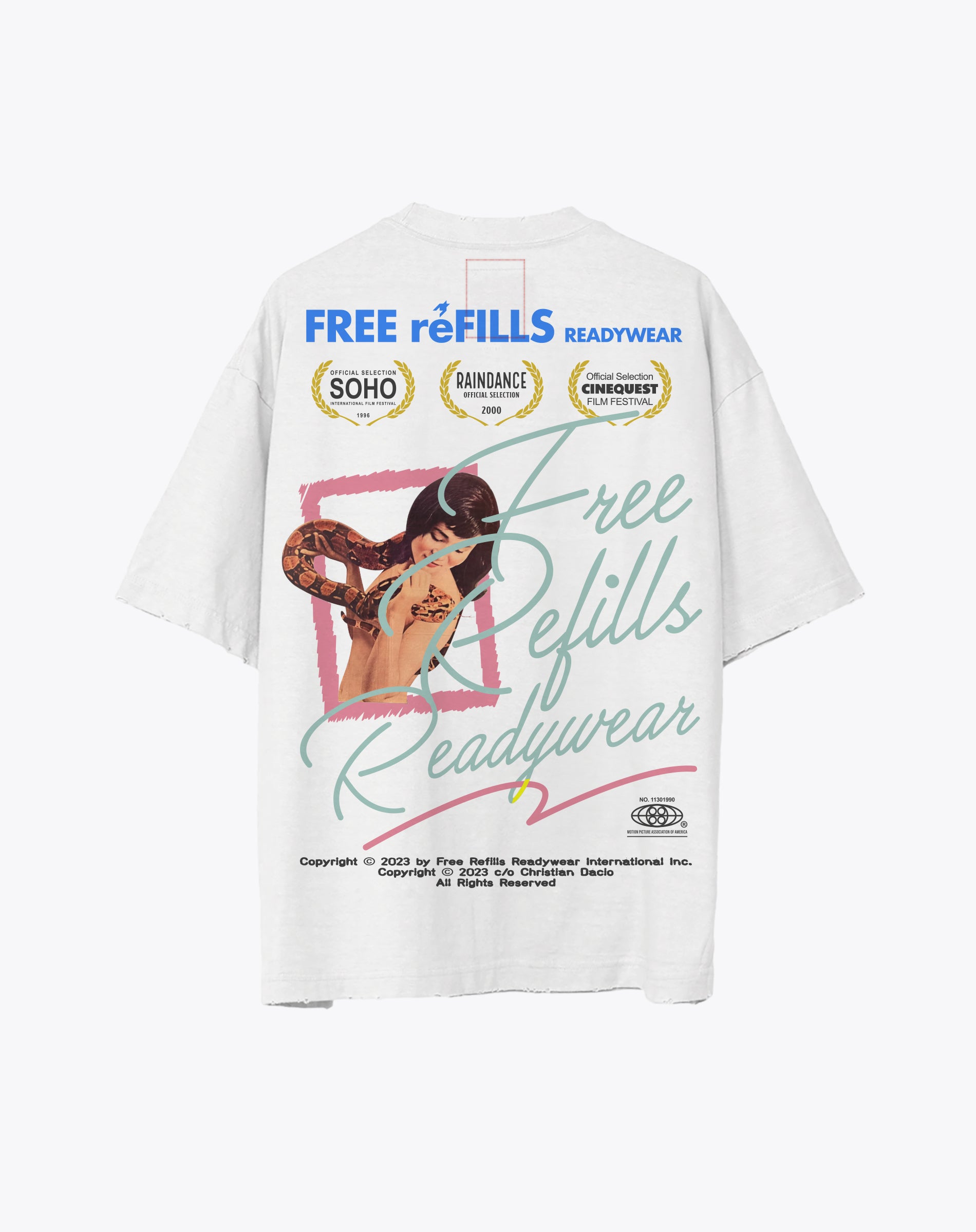 Film Festival Tee - Off White