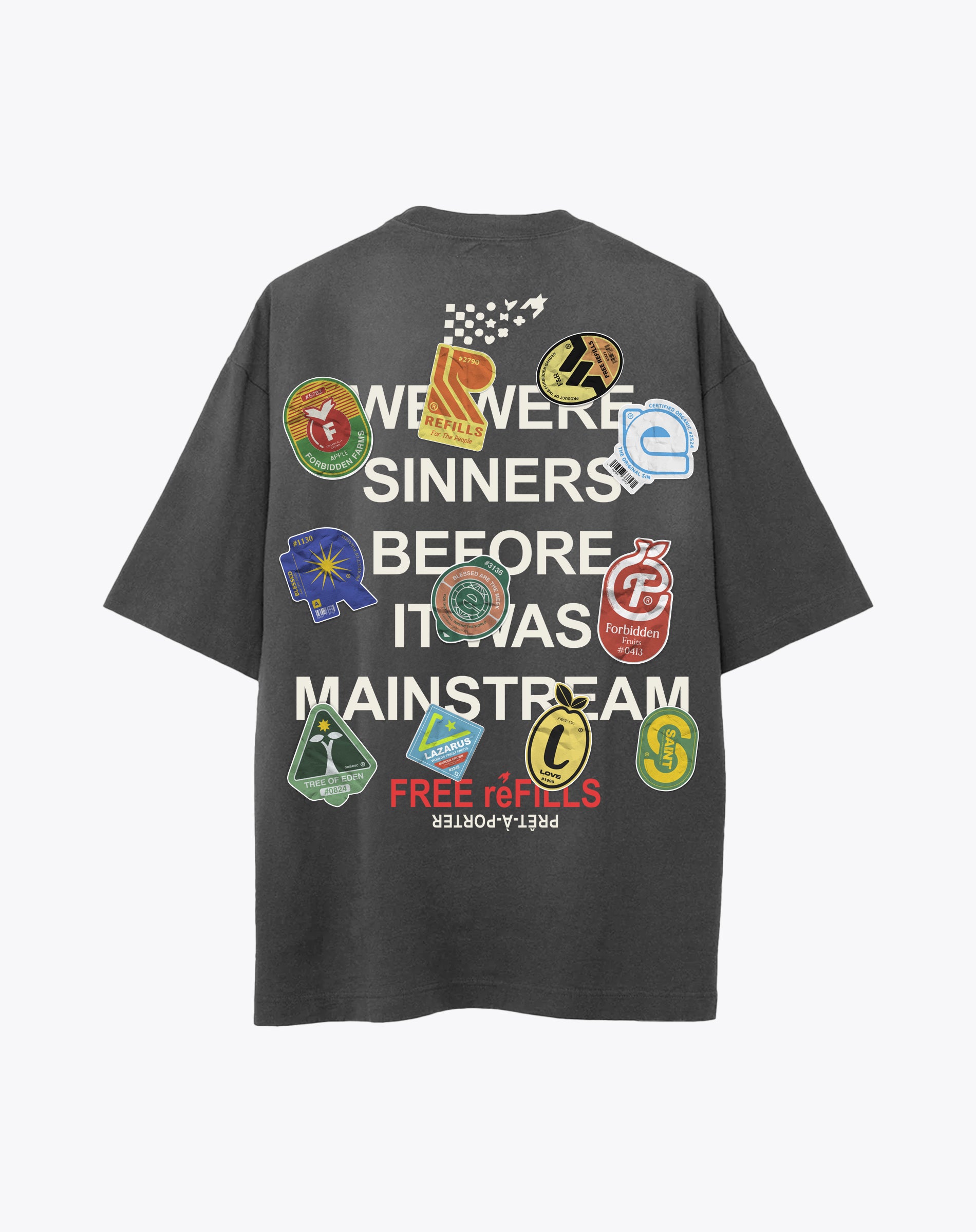 Forbidden Tee - Vintage Black